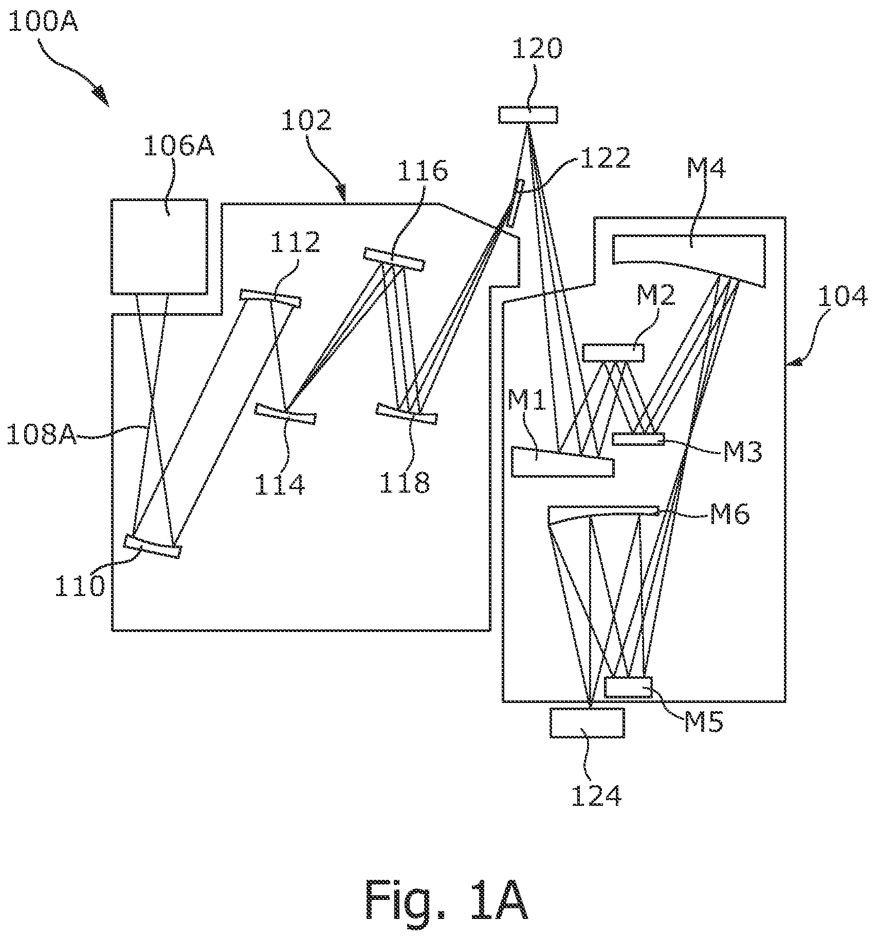 Patent US12105429 — Optical system with an aperture stop — Figure 1