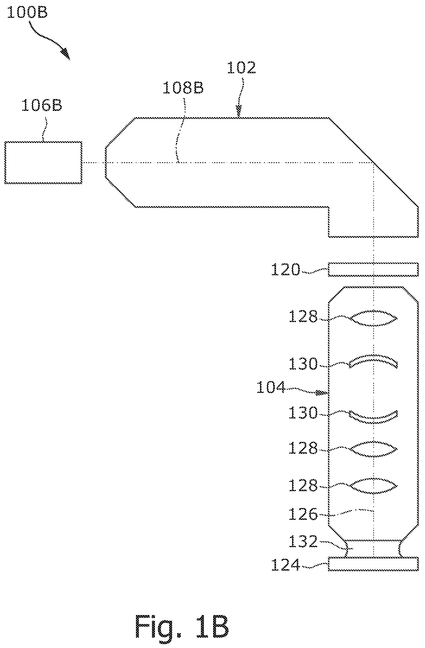 Patent US12105429 Figure 2 – Optical system with an aperture stop
