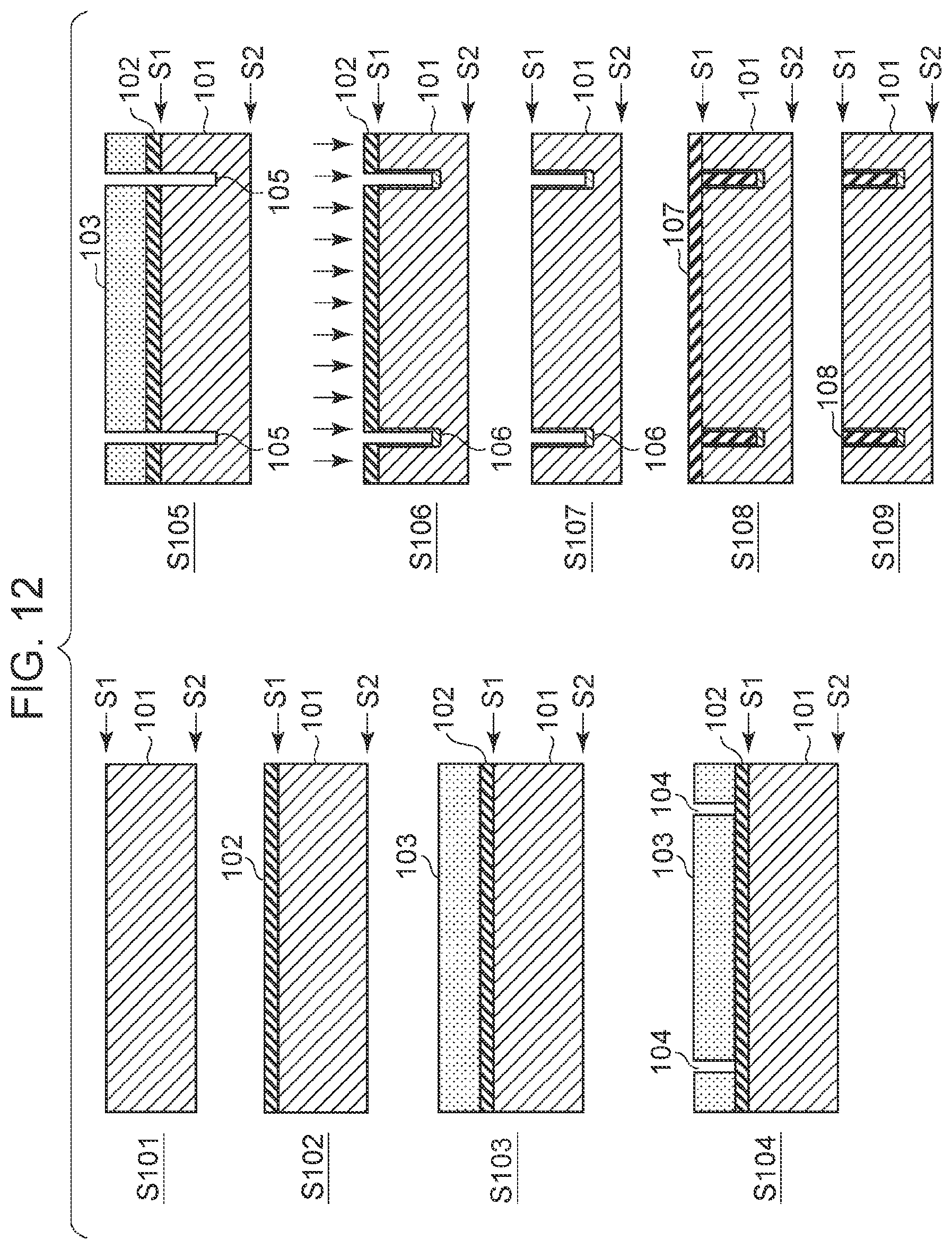 Patent US12105430 Figure 12 – Exposure apparatus, exposure method, and manufacturing method for product
