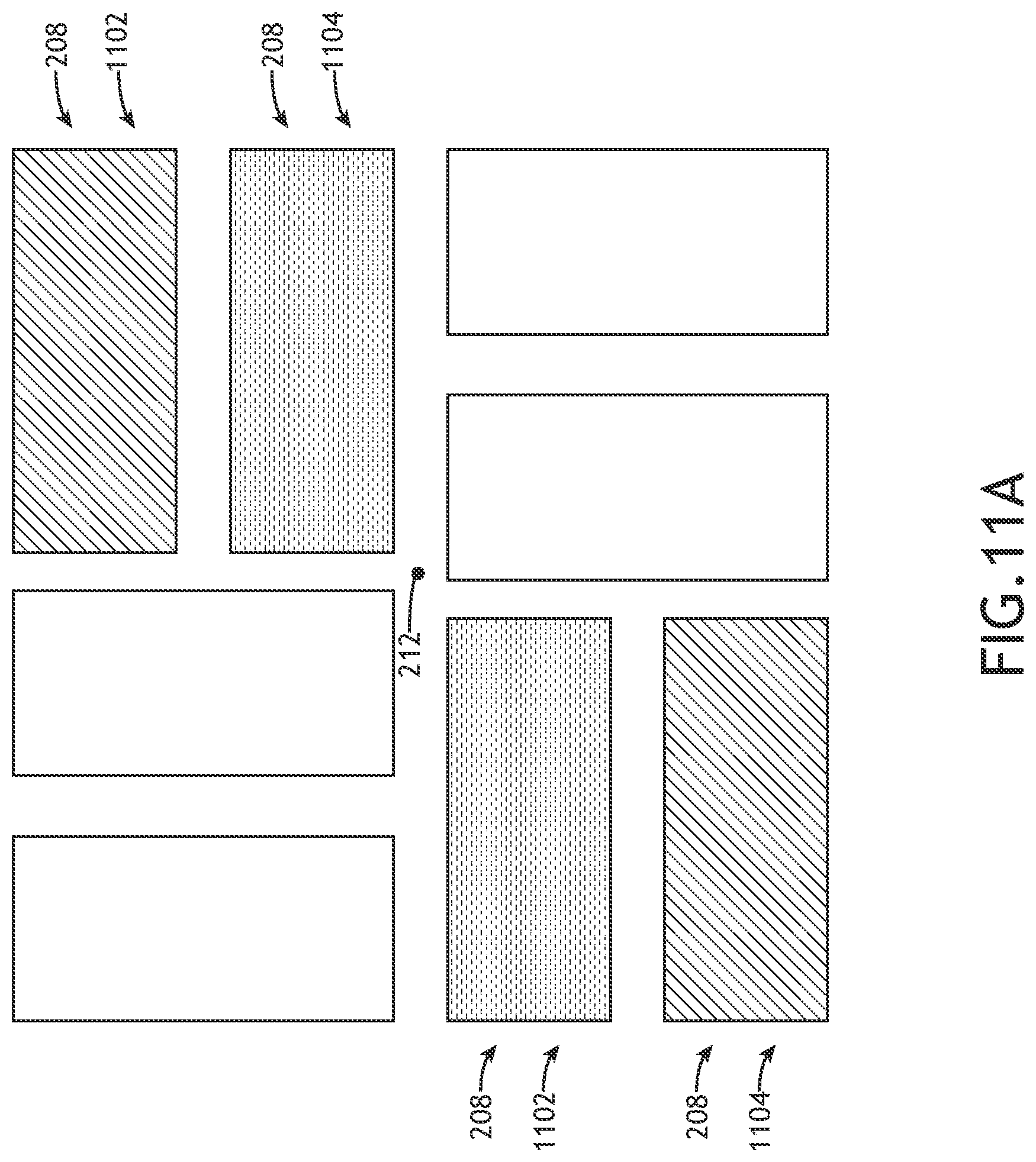 Patent US12105433 Figure 14 – Imaging overlay targets using moiré elements and rotational symmetry arrangements
