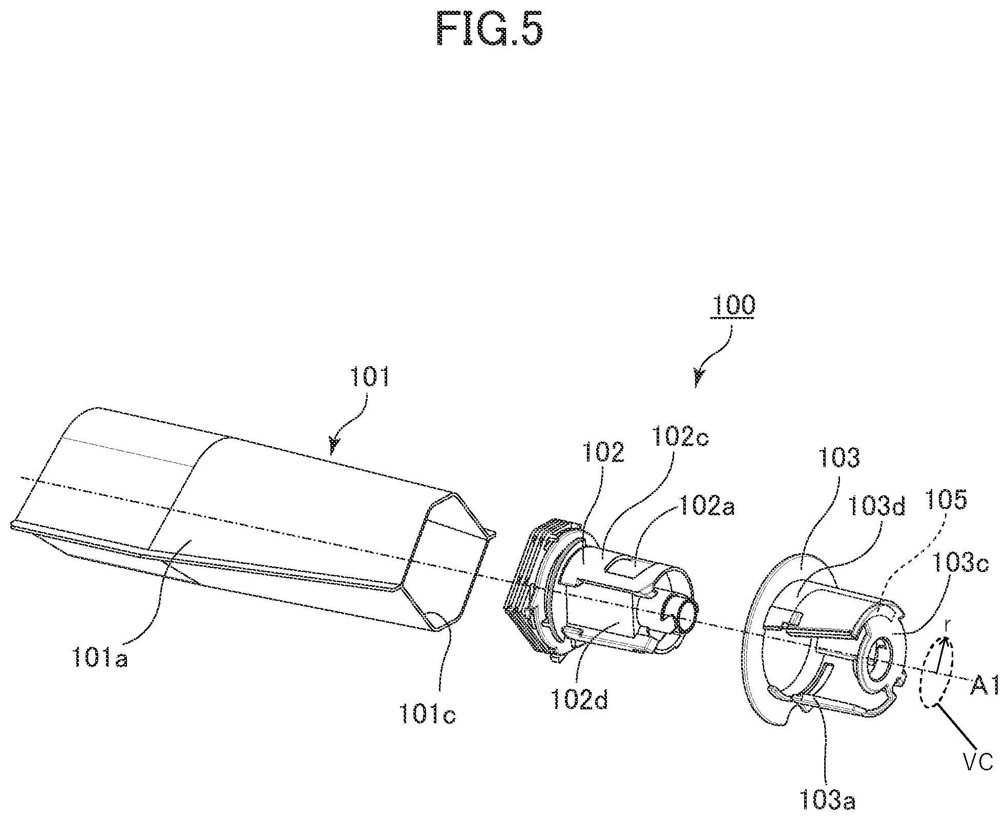 Patent US12105441 Figure 6 – Toner container and image forming system