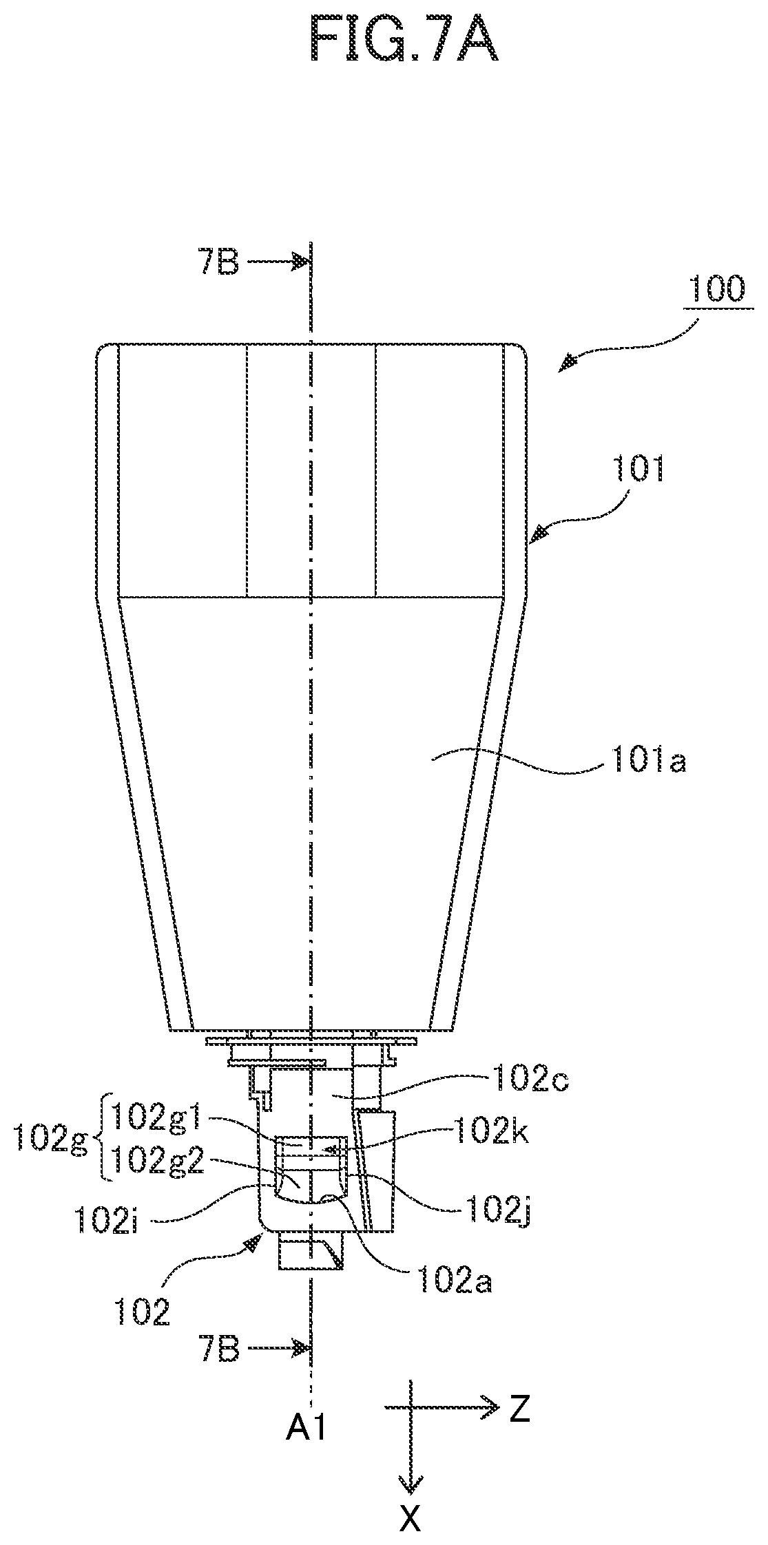 Patent US12105441 Figure 8 – Toner container and image forming system