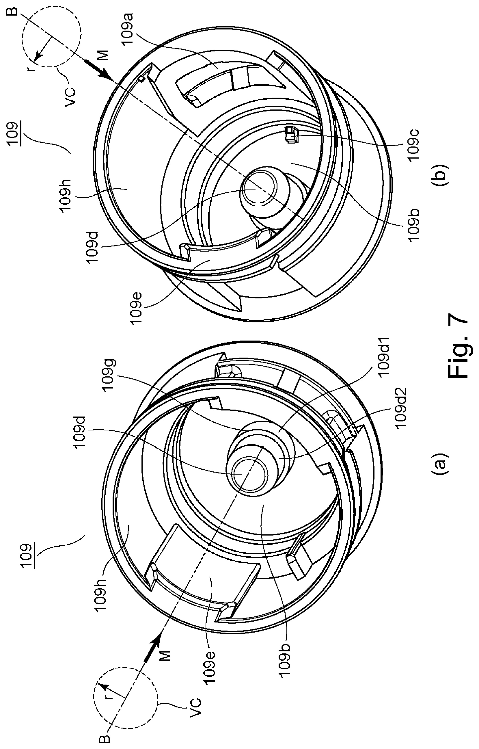 Patent US12105442 Figure 7 – Toner container and image forming system