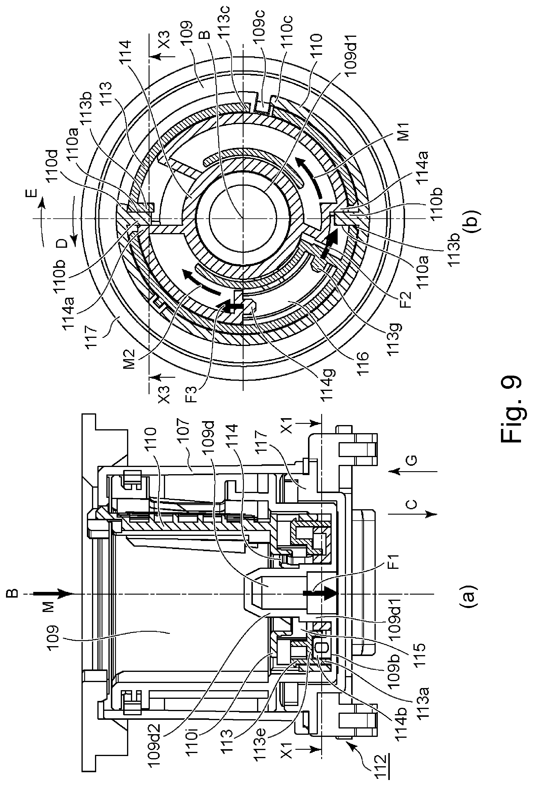 Patent US12105442 Figure 9 – Toner container and image forming system