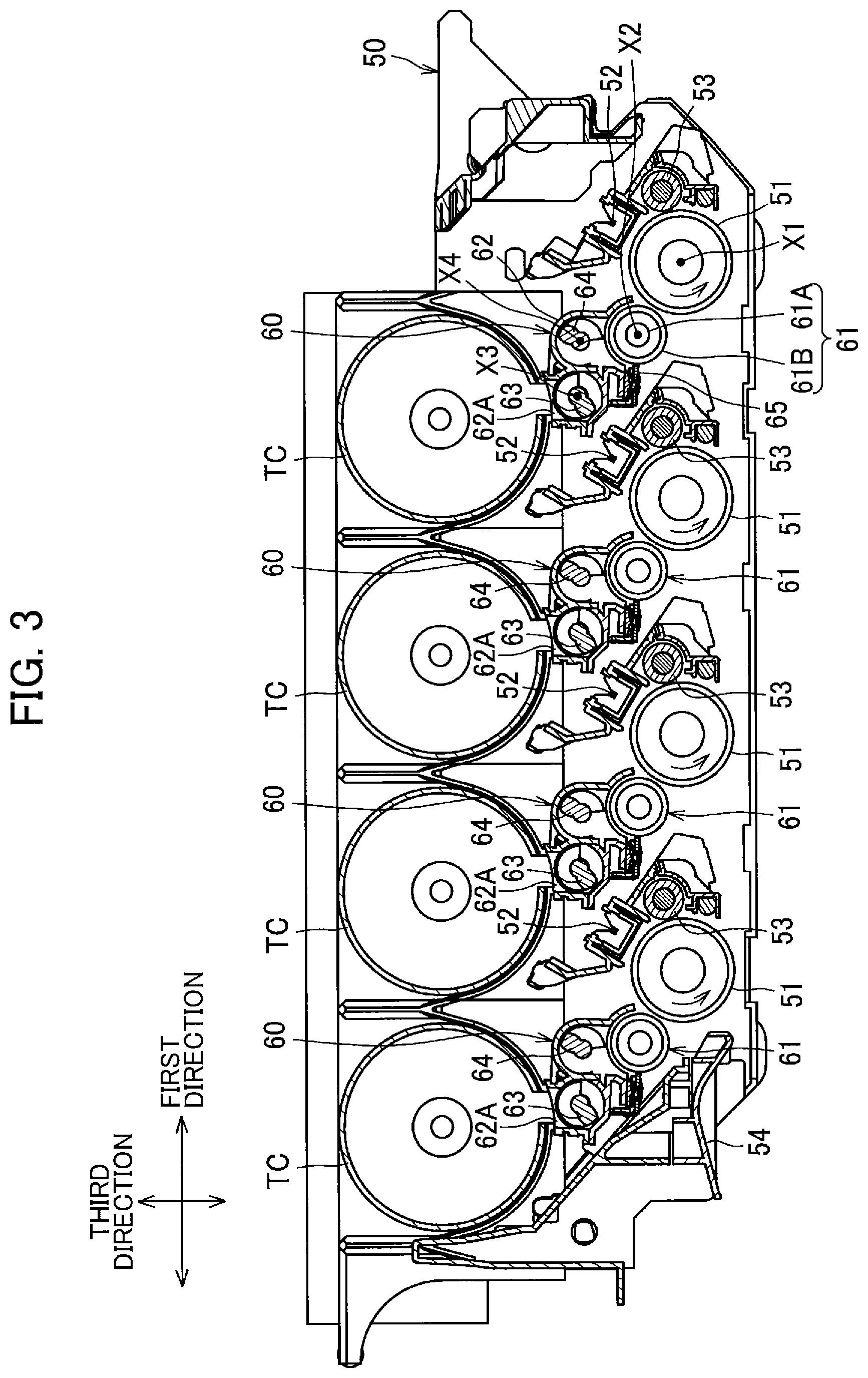 Patent US12105444 Figure 3 – Image forming apparatus capable of suppressing increase in size