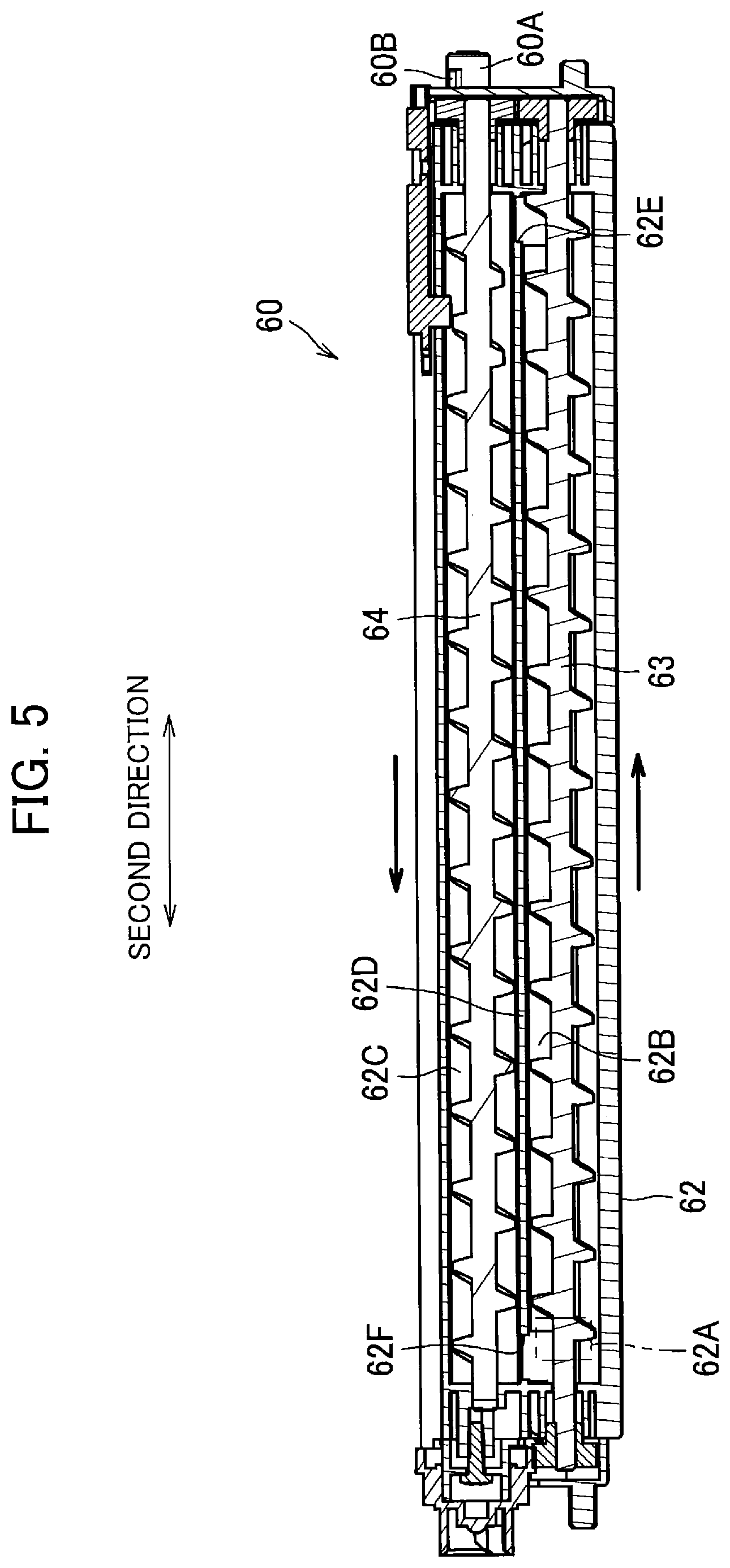 Patent US12105444 Figure 5 – Image forming apparatus capable of suppressing increase in size