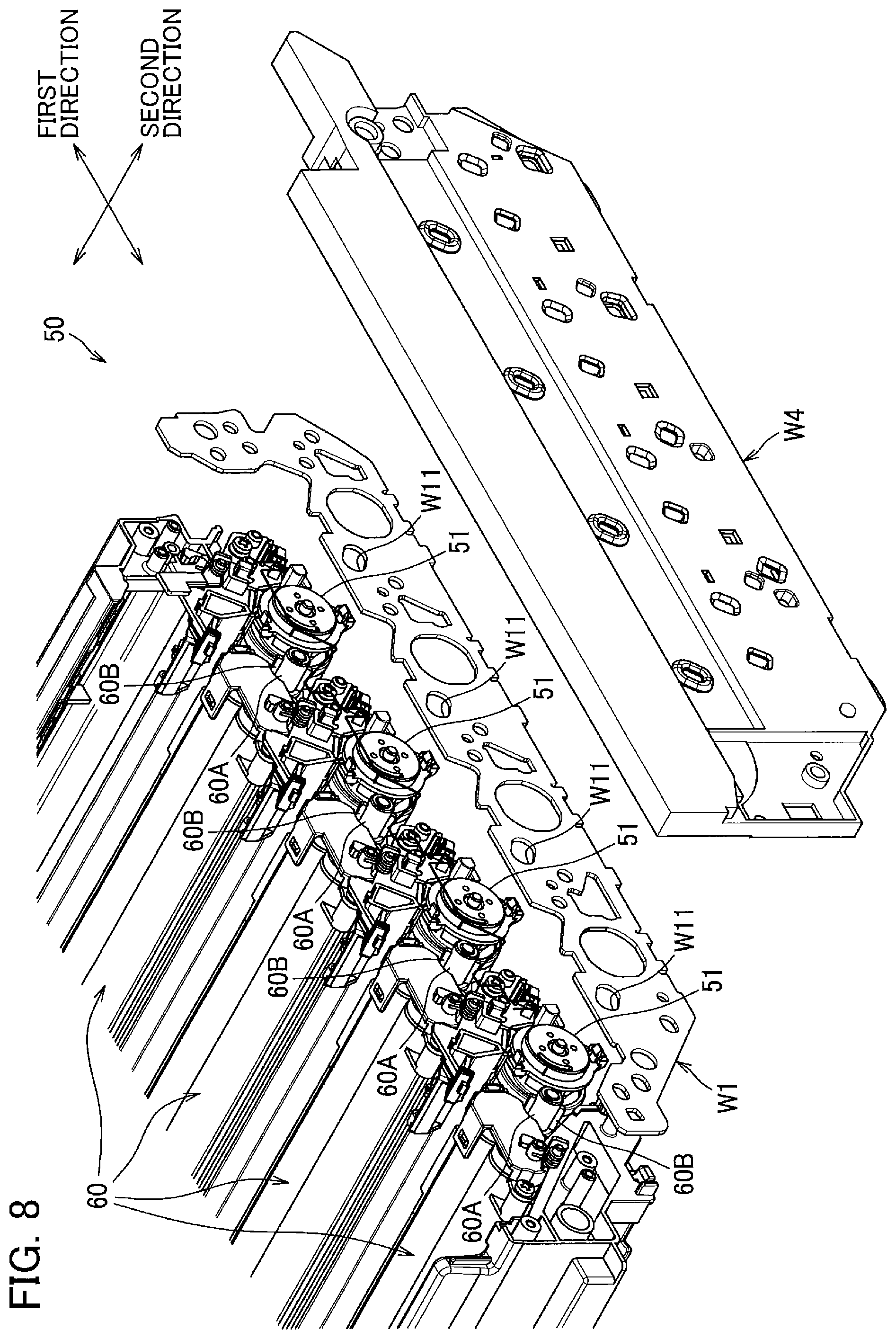 Patent US12105444 Figure 8 – Image forming apparatus capable of suppressing increase in size