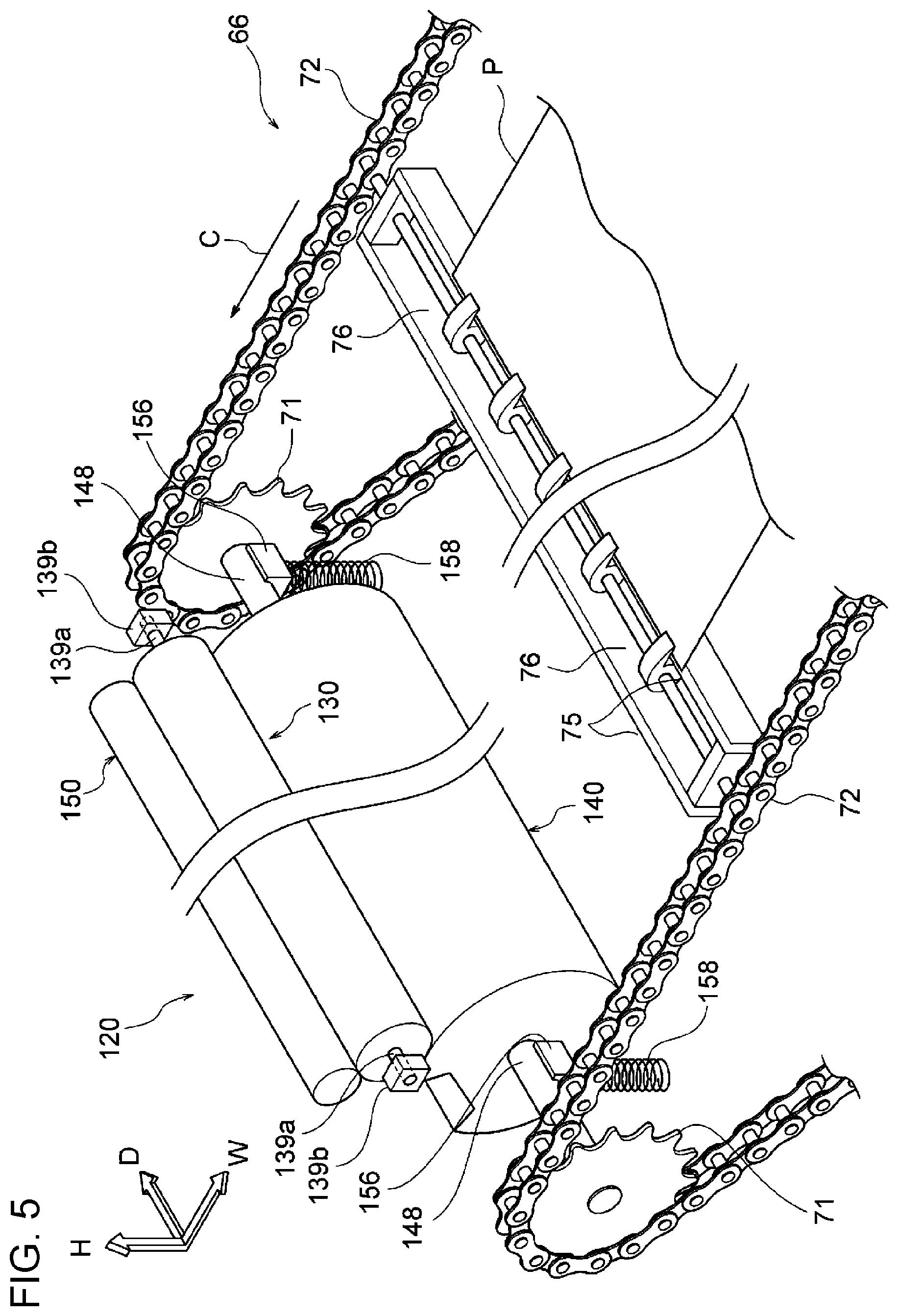 Patent US12105453 Figure 5 – Fixing device and image forming apparatus