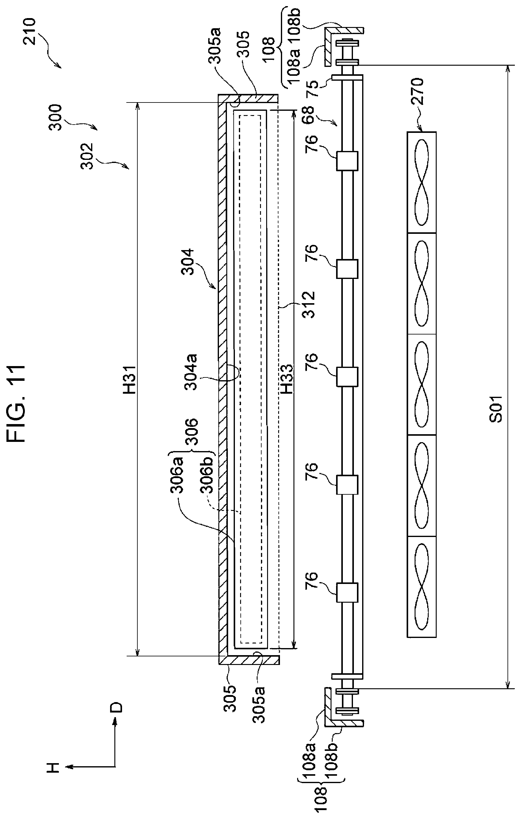 Patent US12105453 Figure 11 – Fixing device and image forming apparatus