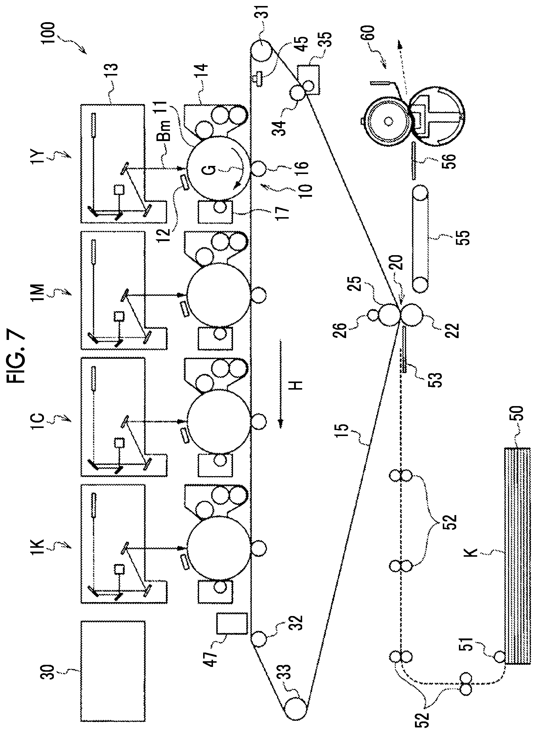 Patent US12105455 Figure 7 – Sliding member for fixing device, fixing device, and image forming apparatus