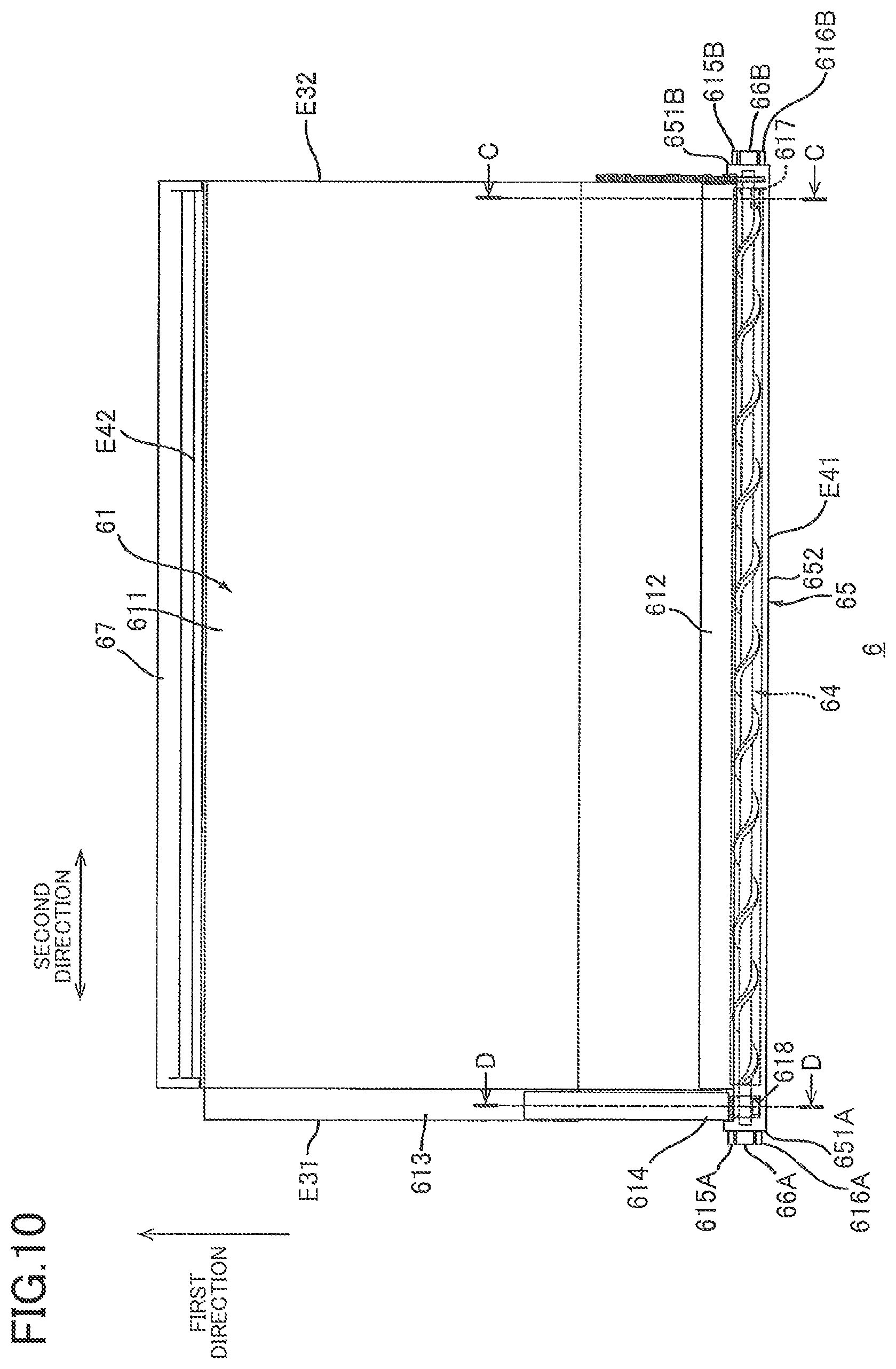 Patent US12105456 Figure 10 – Image forming device having drawer