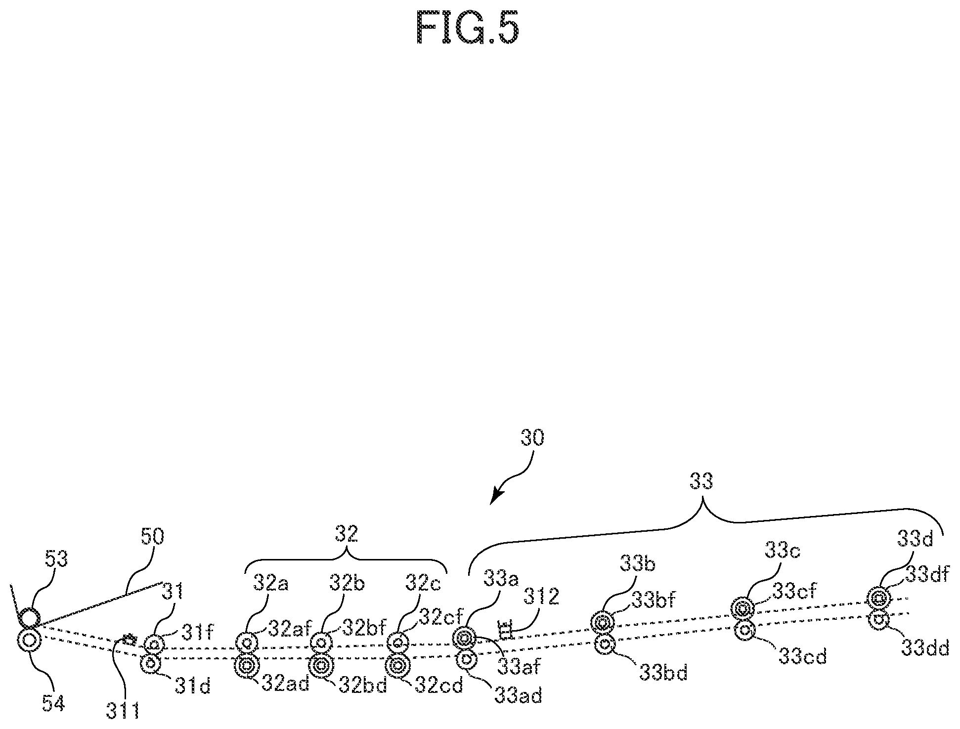 Patent US12105459 Figure 5 – Image forming apparatus