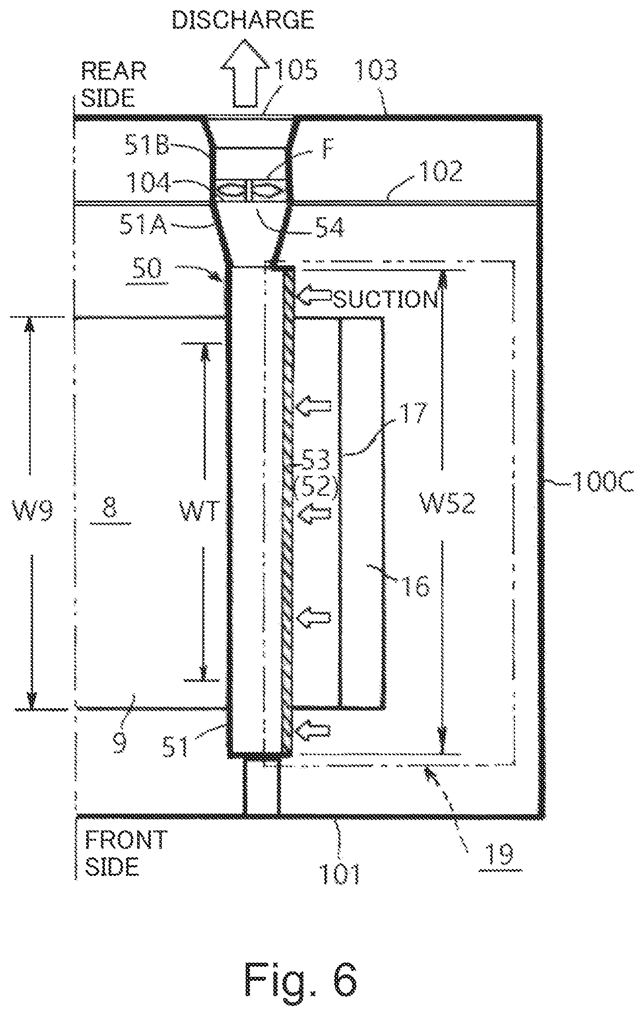 Patent US12105461 Figure 6 – Image forming apparatus having removable fixing portion and filter holder