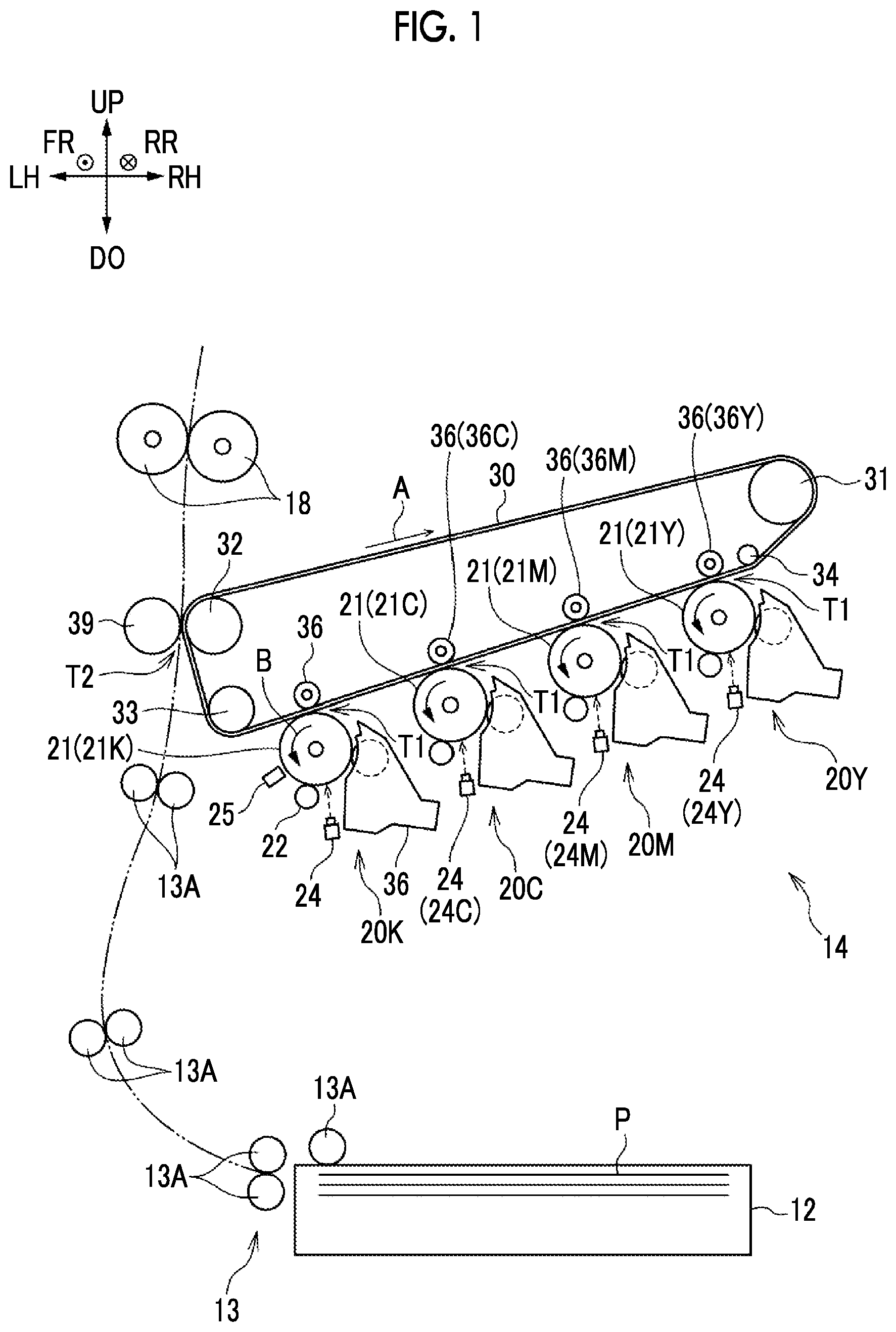Patent US12105463 Figure 1 – Image forming apparatus