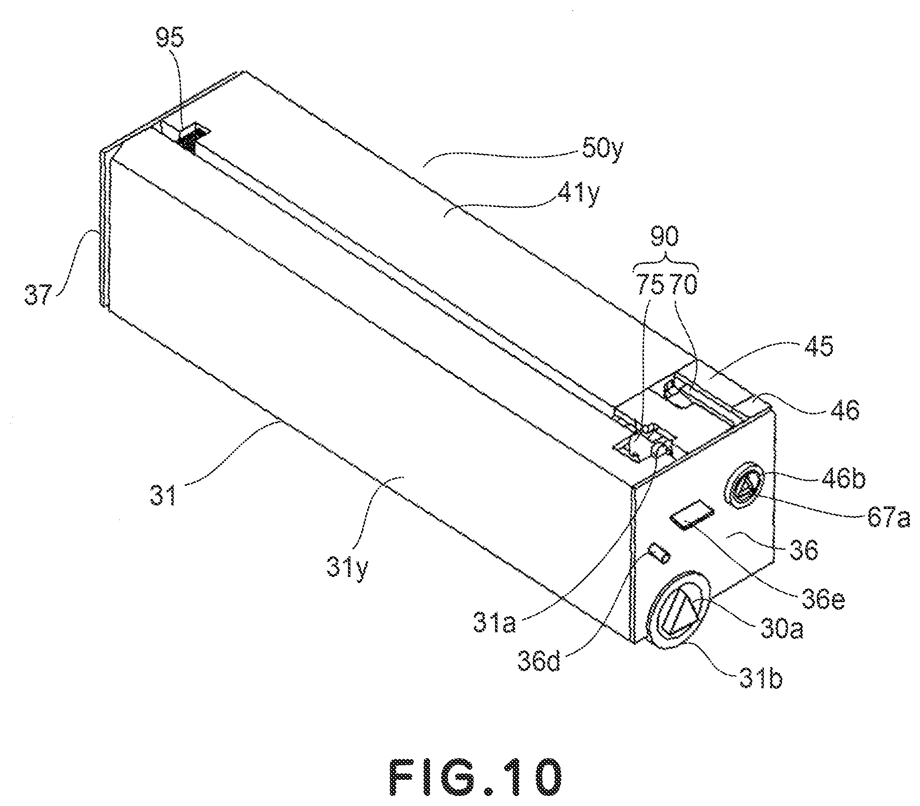 Patent US12105466 Figure 10 – Process cartridge and image forming apparatus