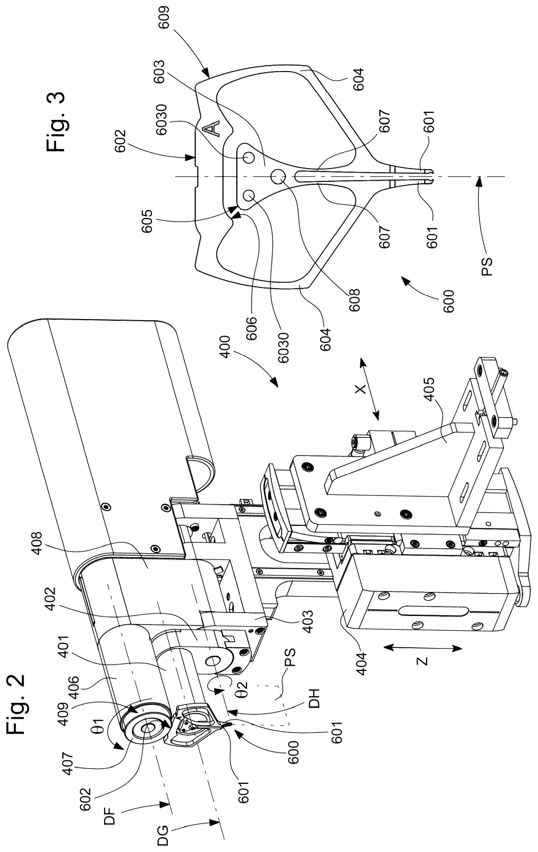 Patent US12105477 Figure 2 – Horological setting machine and setting method