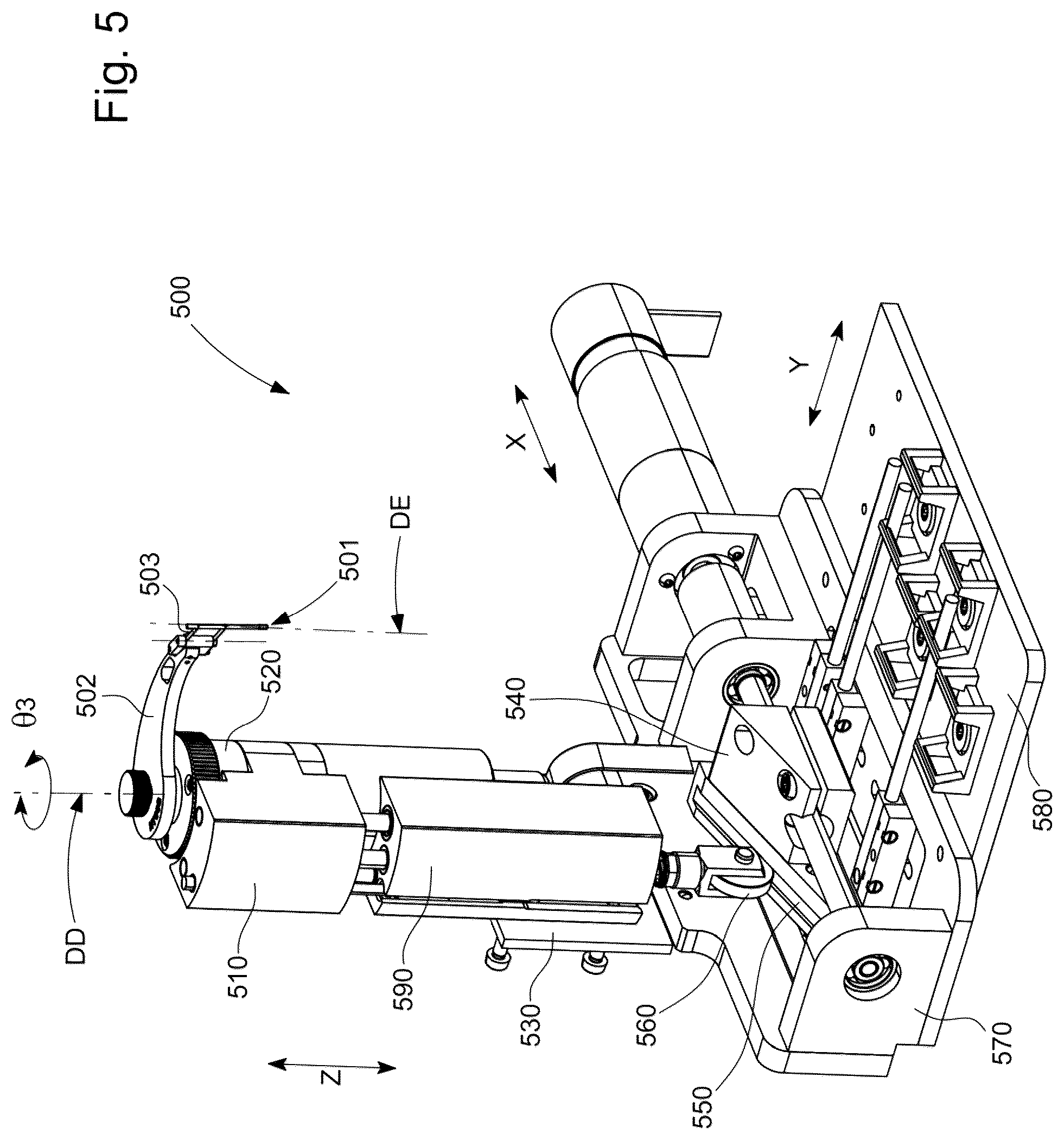 Patent US12105477 Figure 4 – Horological setting machine and setting method