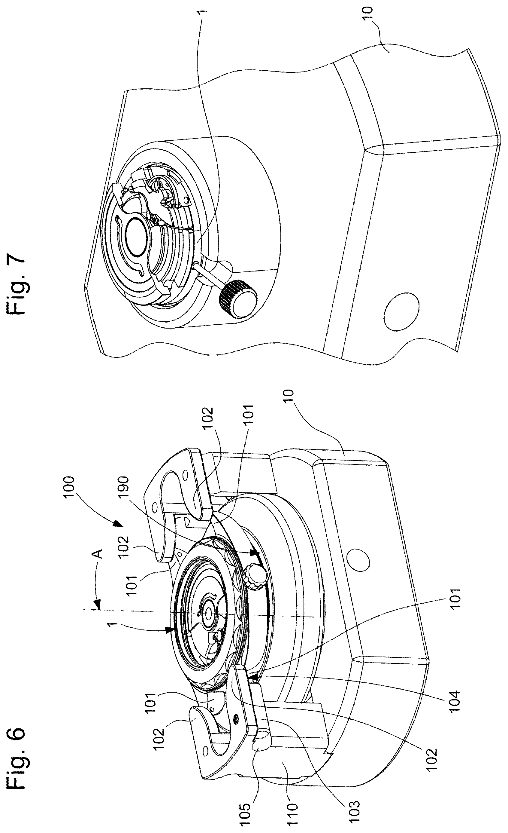 Patent US12105477 Figure 5 – Horological setting machine and setting method