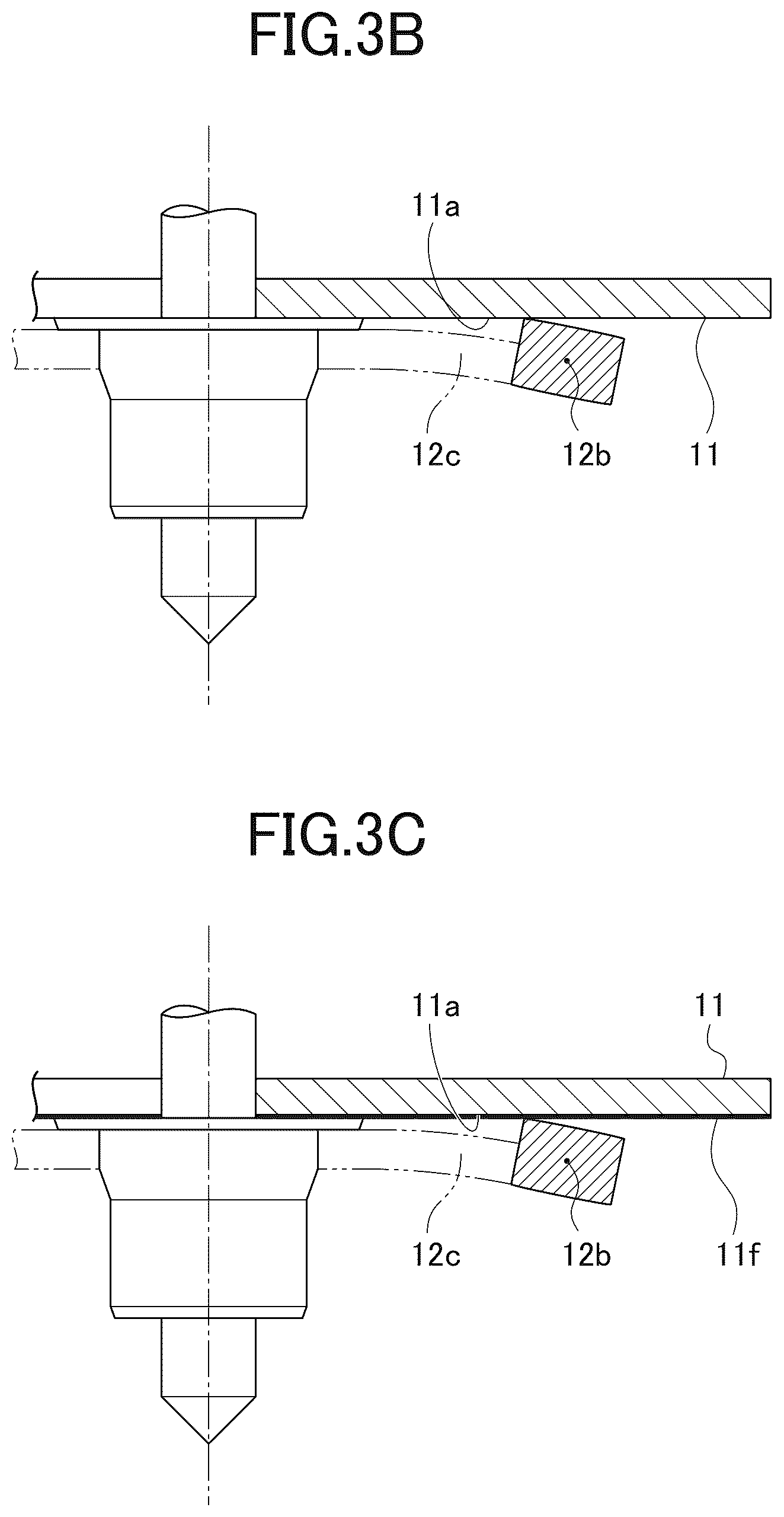 Patent US12105478 Figure 4 – Variation reduction mechanism of stop position of pointer