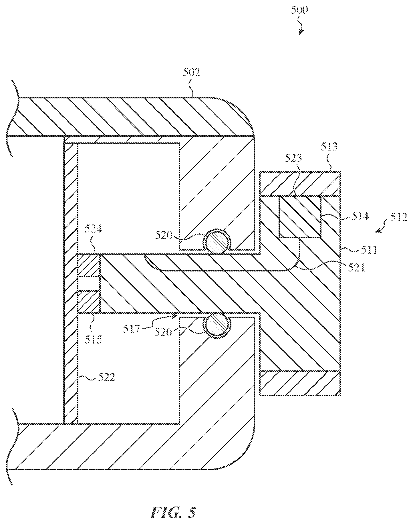 Patent US12105480 Figure 7 – Crown for an electronic watch