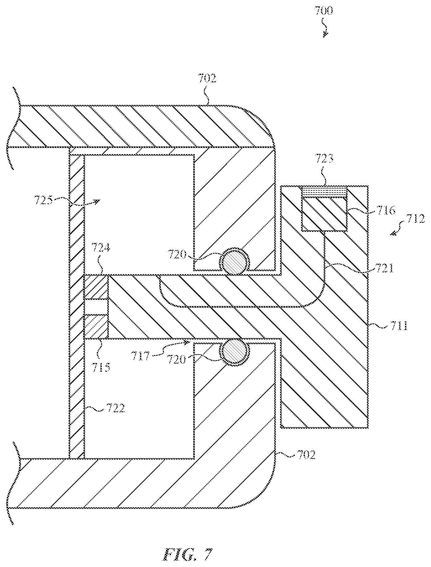 Patent US12105480 Figure 9 – Crown for an electronic watch