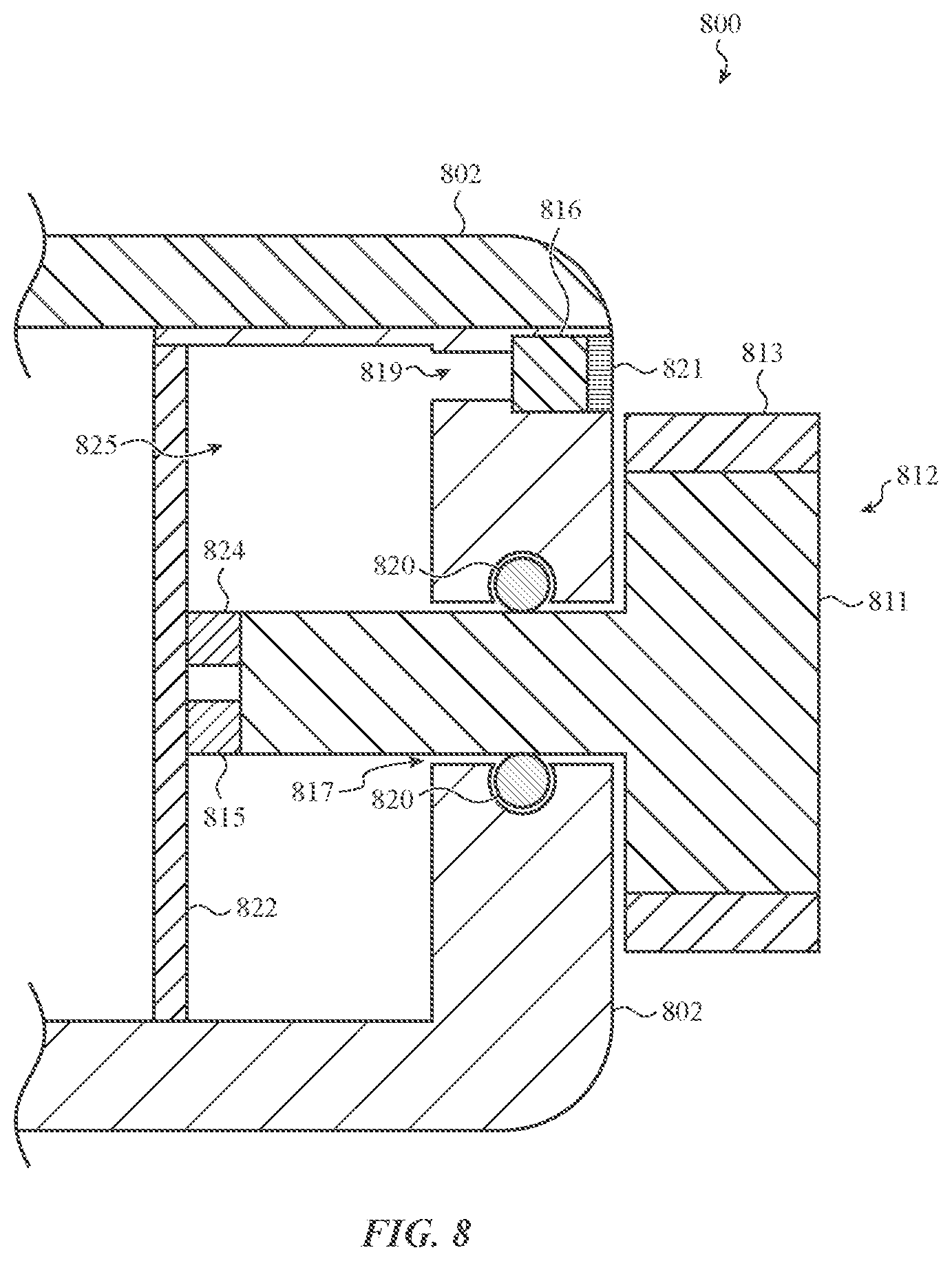 Patent US12105480 Figure 10 – Crown for an electronic watch