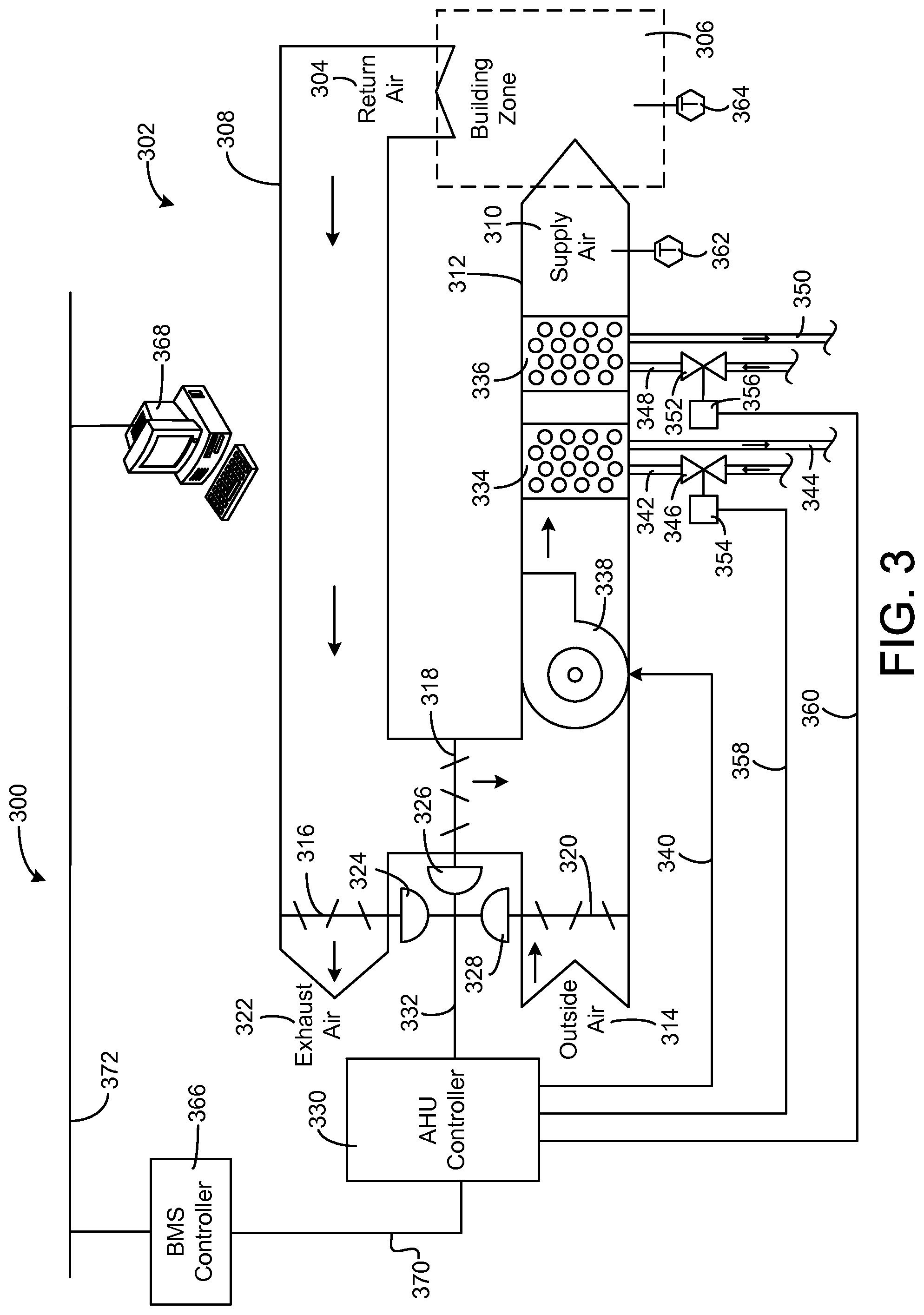 Patent US12105484 Figure 3 – Building automation system with integrated building information model