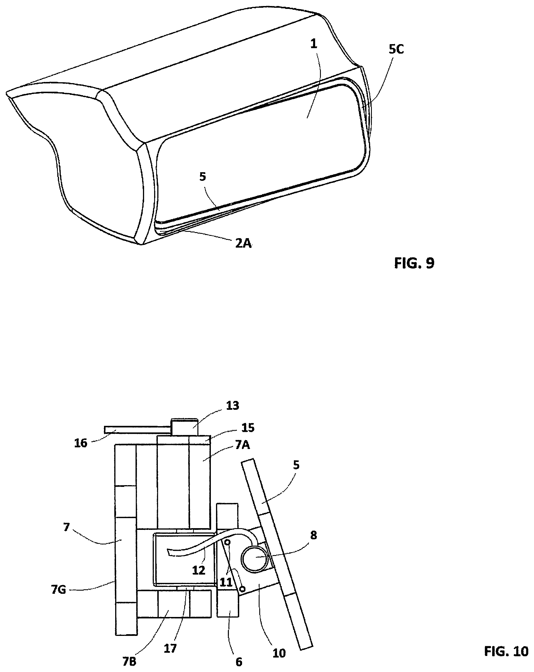 Patent US12105486 Figure 5 – Rear view mirror remote control system