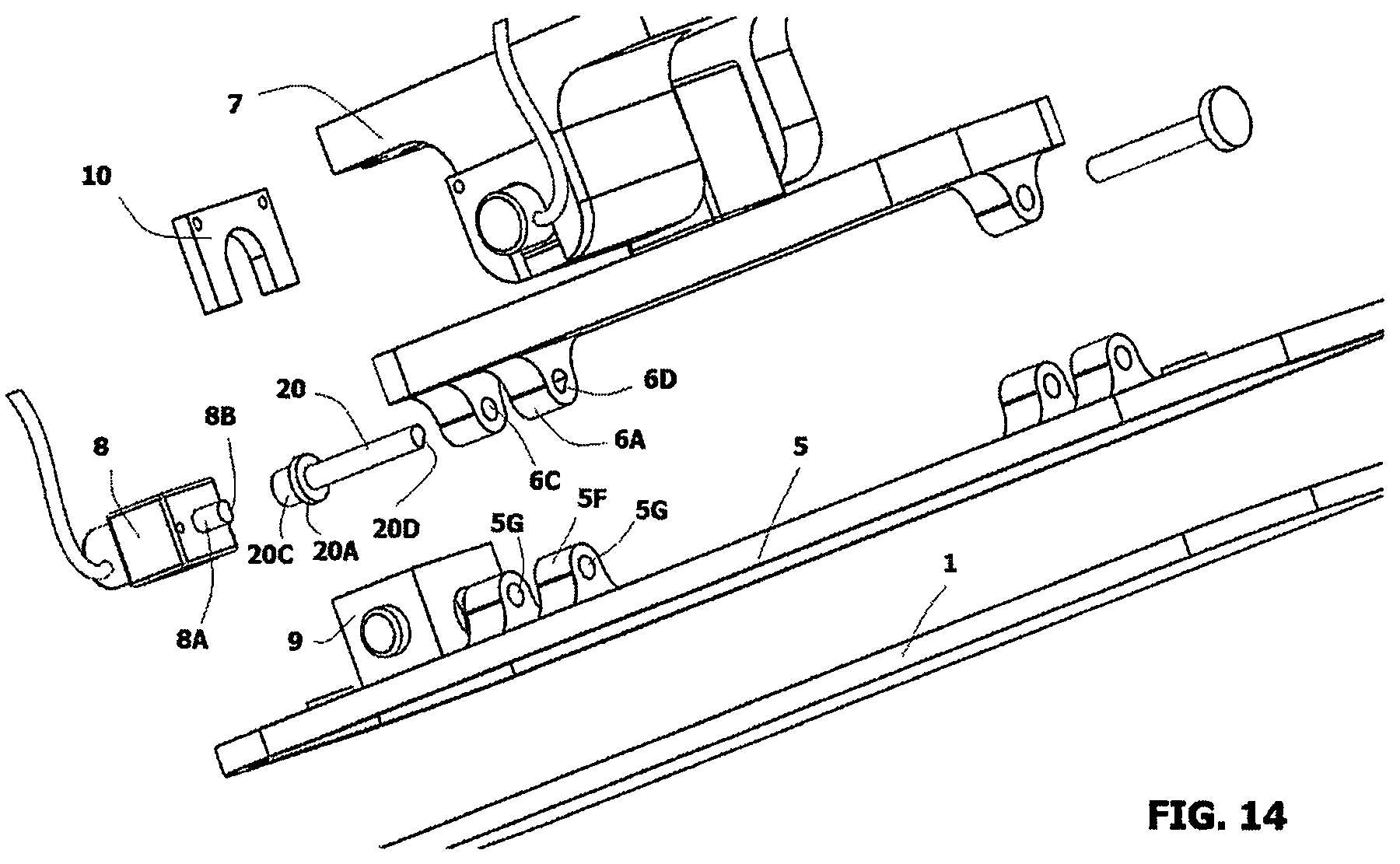 Patent US12105486 Figure 9 – Rear view mirror remote control system