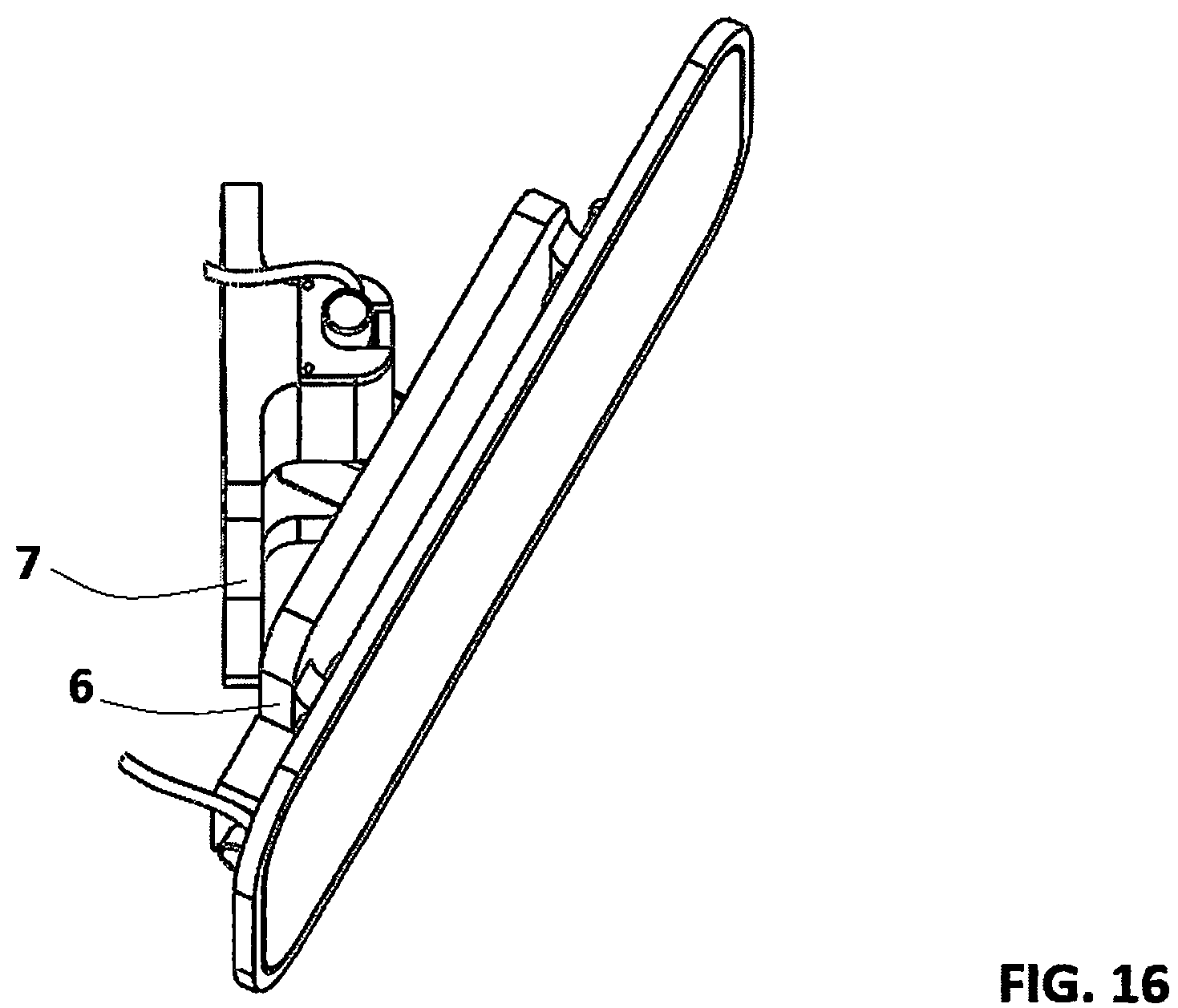 Patent US12105486 Figure 11 – Rear view mirror remote control system