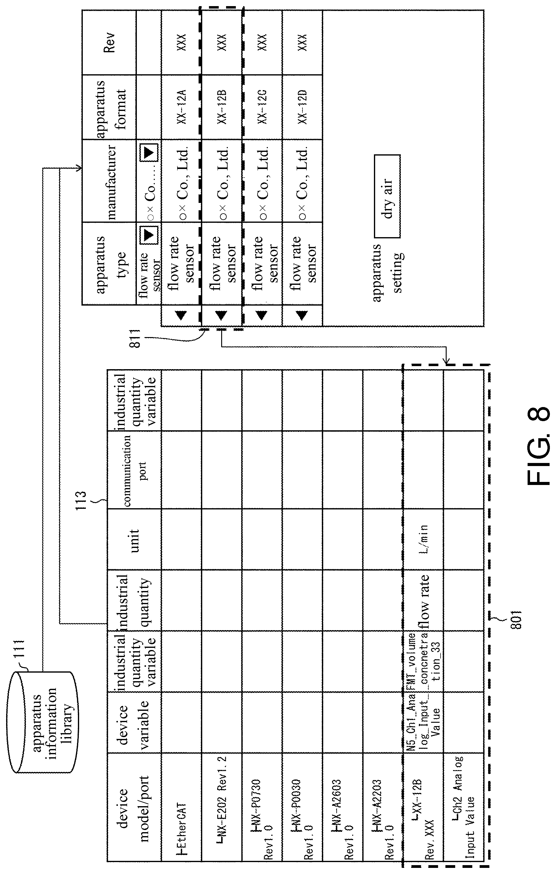 Patent US12105495 Figure 8 – Program generation device, program generation device control method, and recording medium