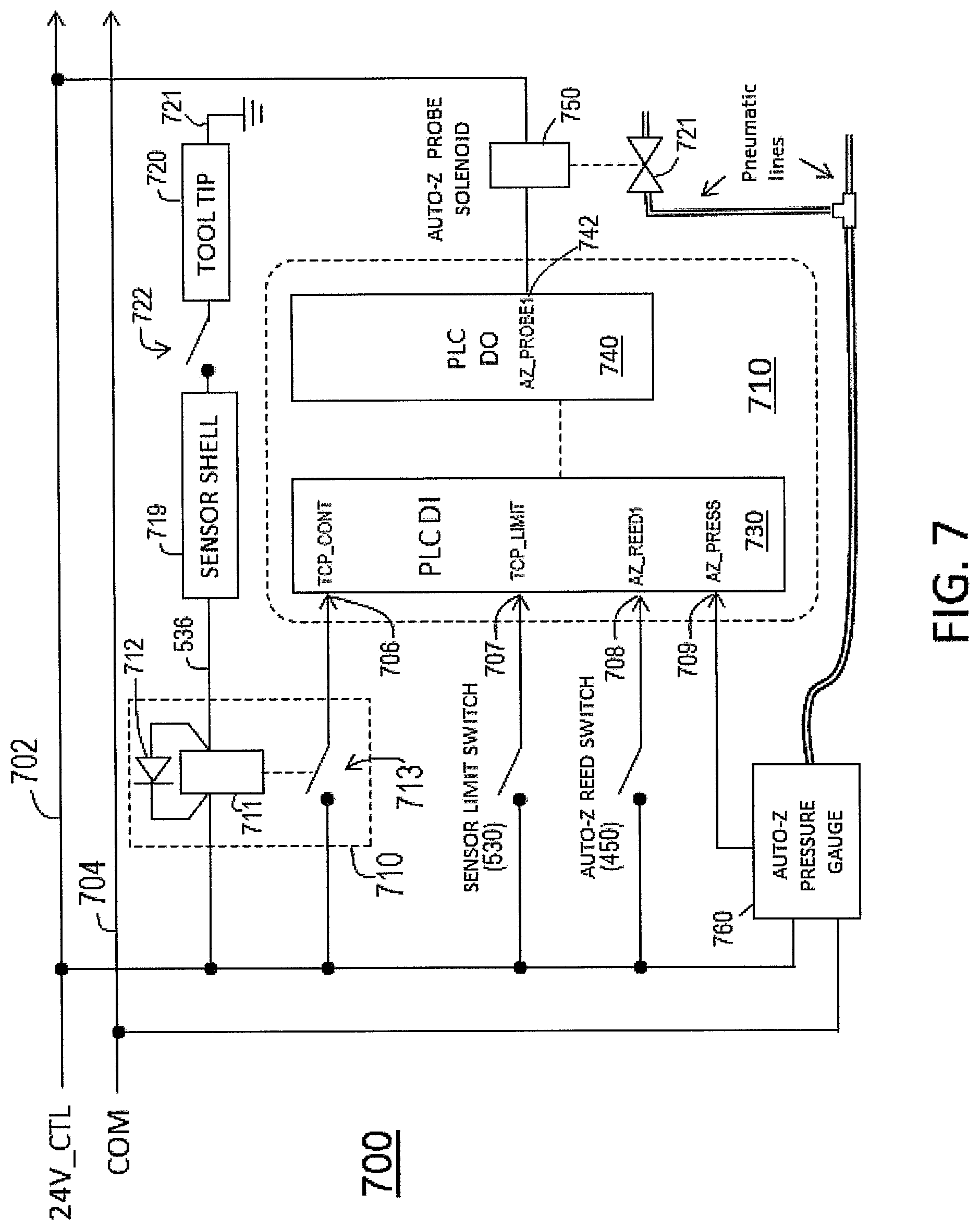 Patent US12105499 Figure 7 – Method and apparatus for positional reference in an automated manufacturing system