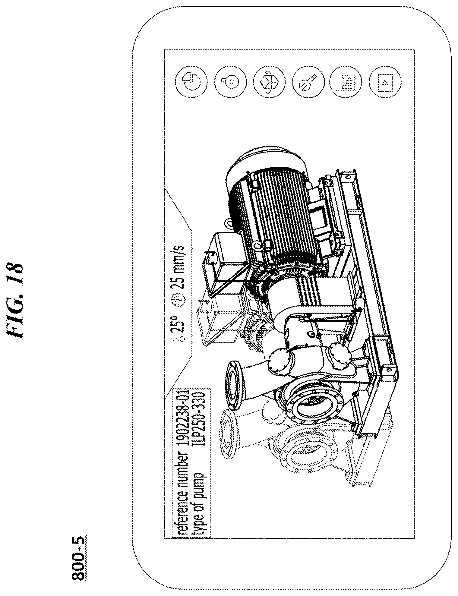 Patent US12105503 Figure 18 – System for monitoring industrial equipment through IoT sensors and augmented reality implementation