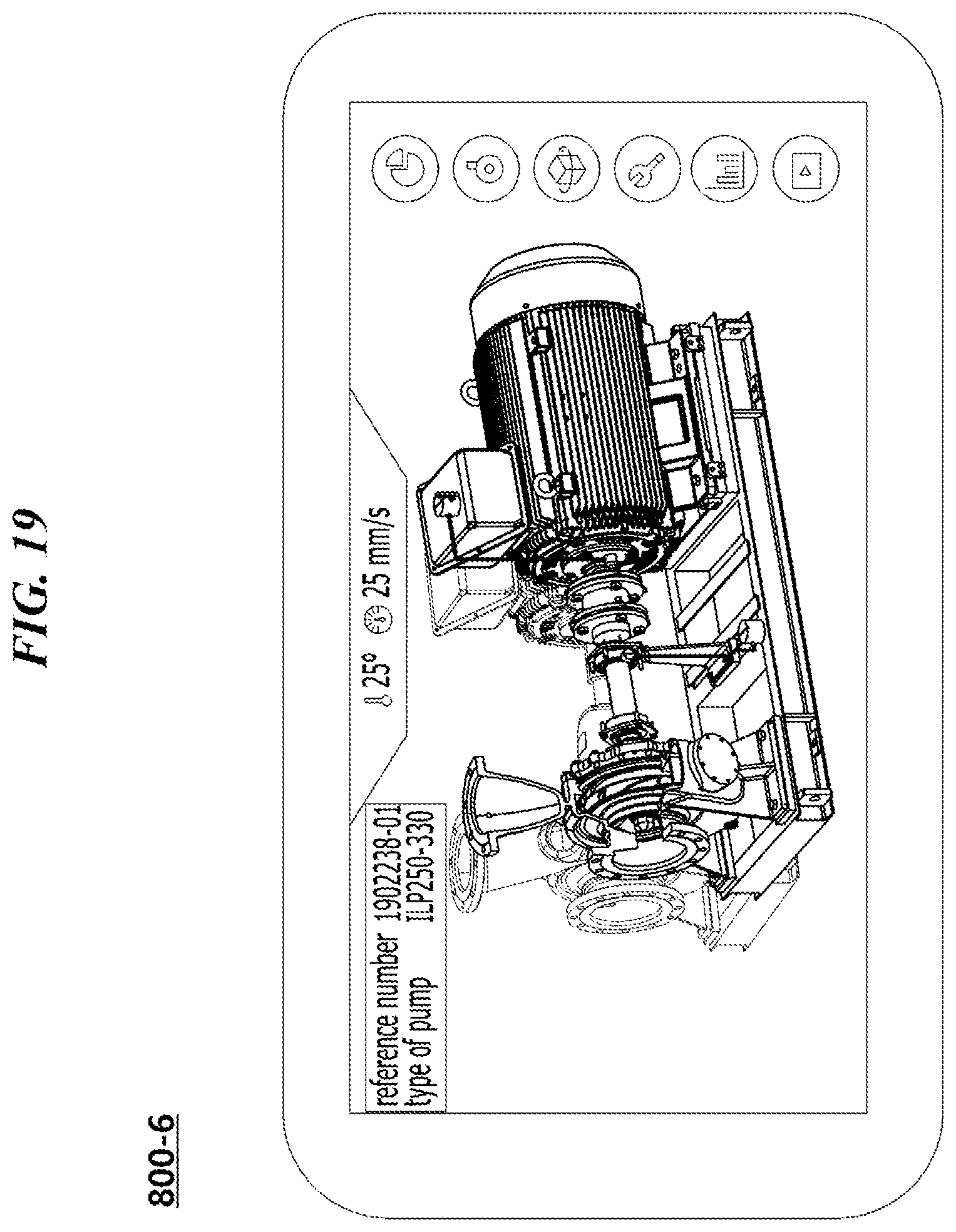 Patent US12105503 Figure 19 – System for monitoring industrial equipment through IoT sensors and augmented reality implementation
