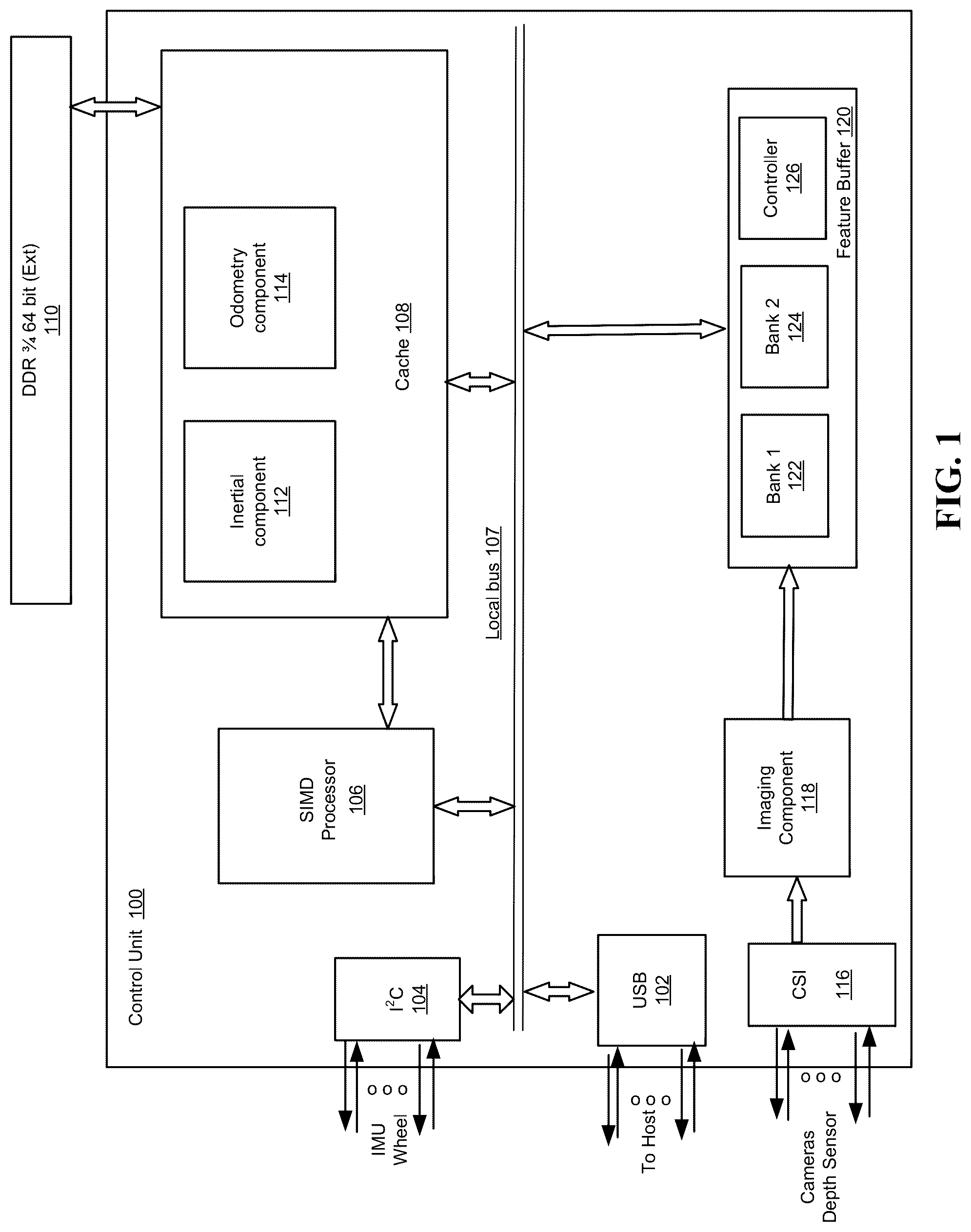 Patent US12105518 Figure 1 – Autonomous platform guidance systems with unknown environment mapping