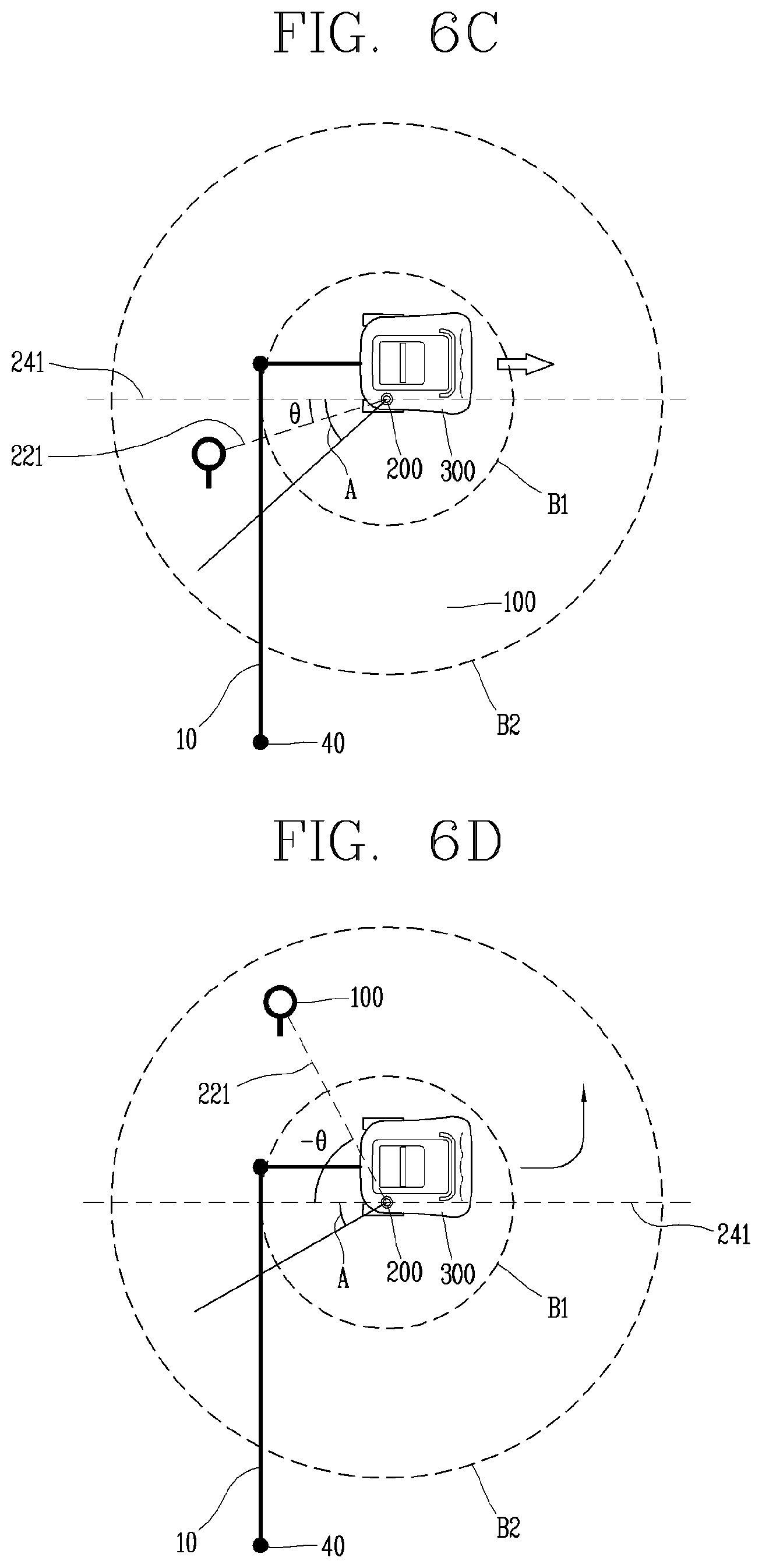 Patent US12105521 Figure 7 – Mobile robot system, and method for generating boundary information of mobile robot system