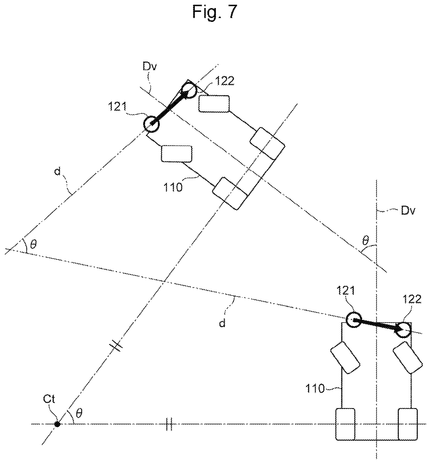 Patent US12105523 Figure 7 – Work vehicle