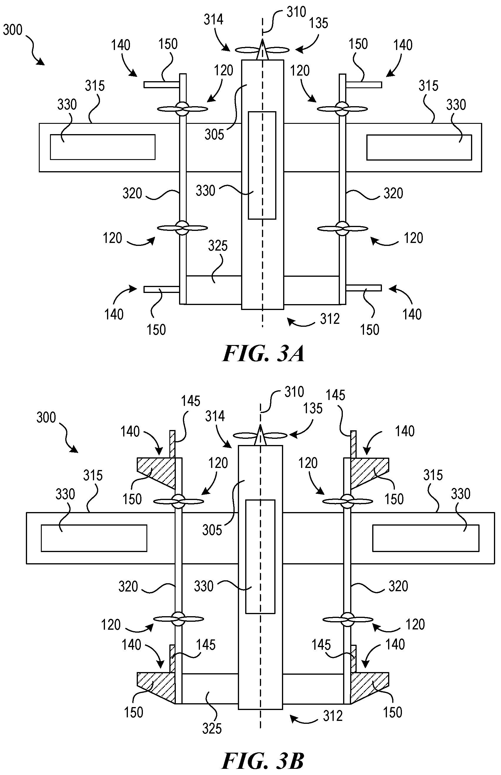 Patent US12105528 Figure 3 – Walking VTOL drone and related systems and methods