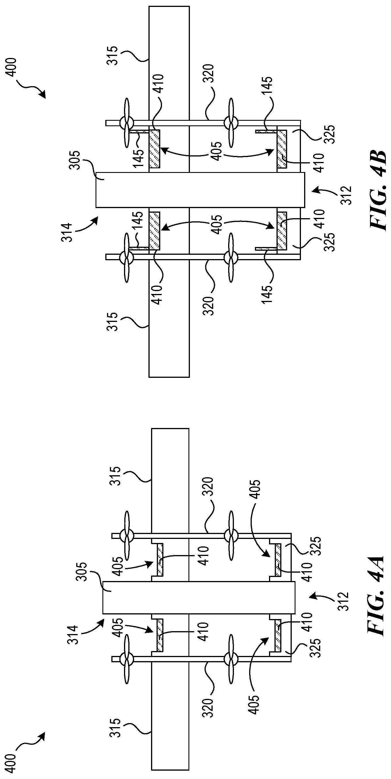 Patent US12105528 Figure 4 – Walking VTOL drone and related systems and methods