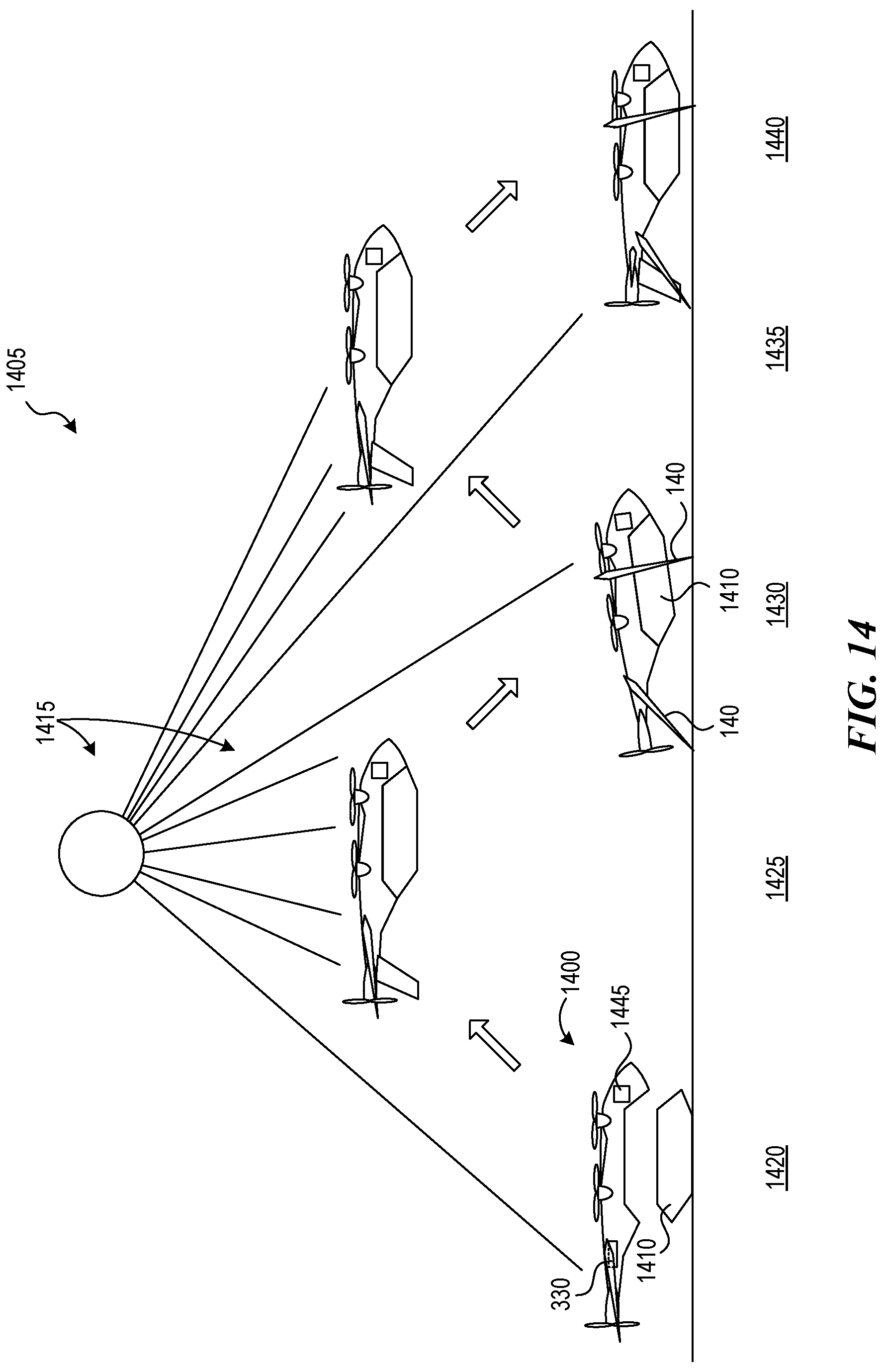 Patent US12105528 Figure 16 – Walking VTOL drone and related systems and methods