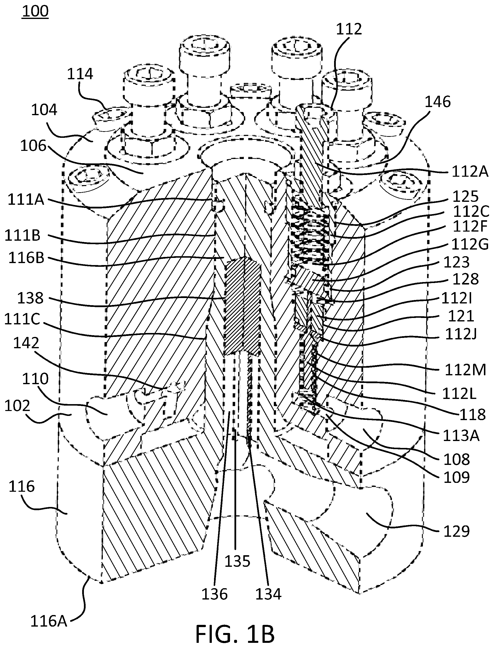 Patent US12105537 Figure 2 – Adjustable multistage pressure reducing regulator with augmented thermal control