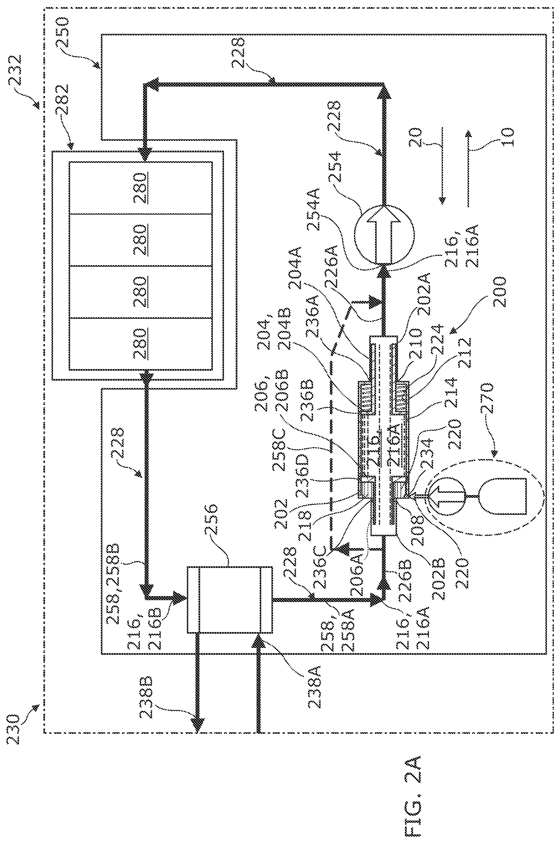 Patent US12105538 Figure 2 – Pressure regulator assembly for a coolant distribution unit