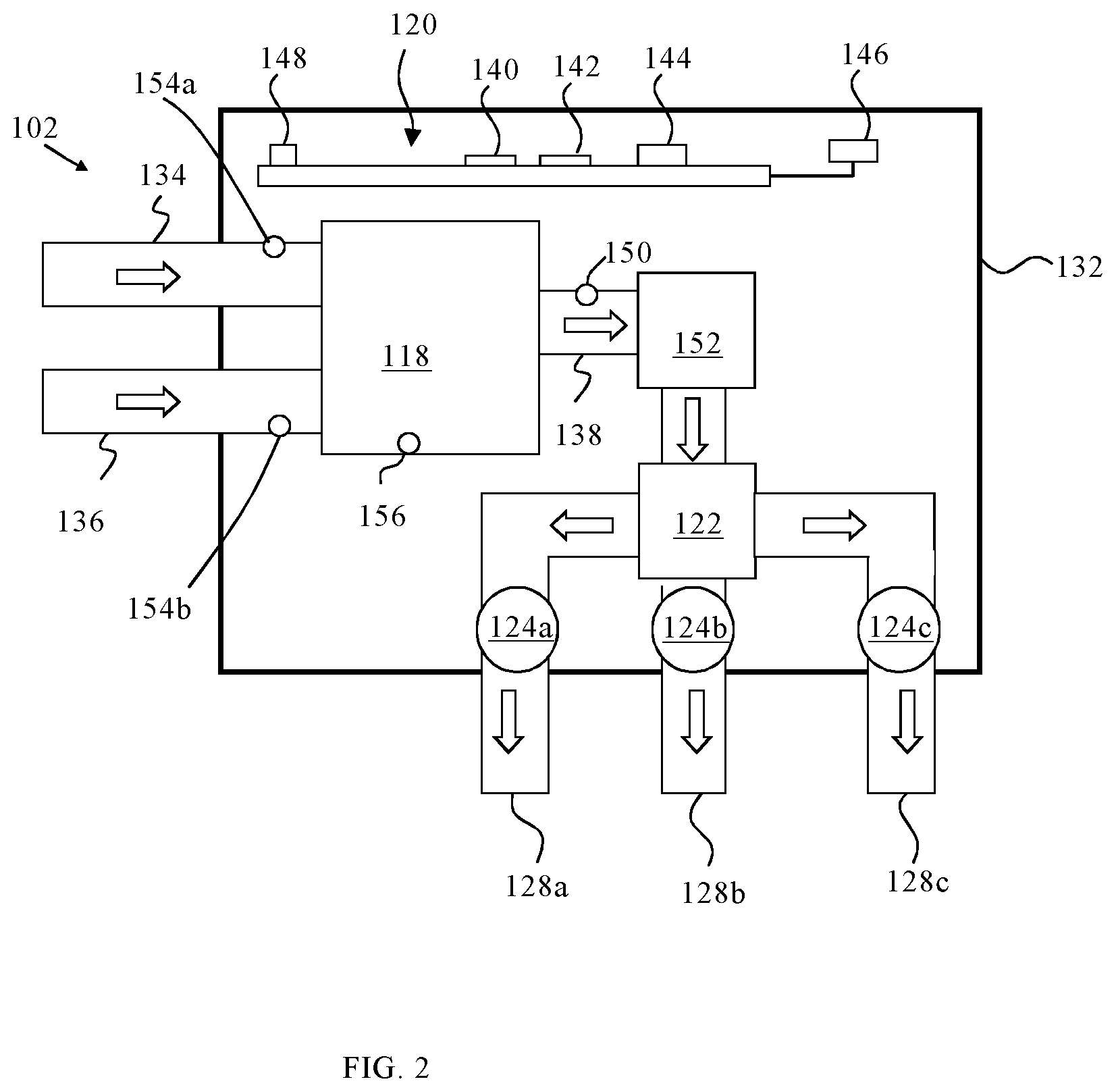 Patent US12105539 Figure 2 – Control system for one or more ablutionary devices