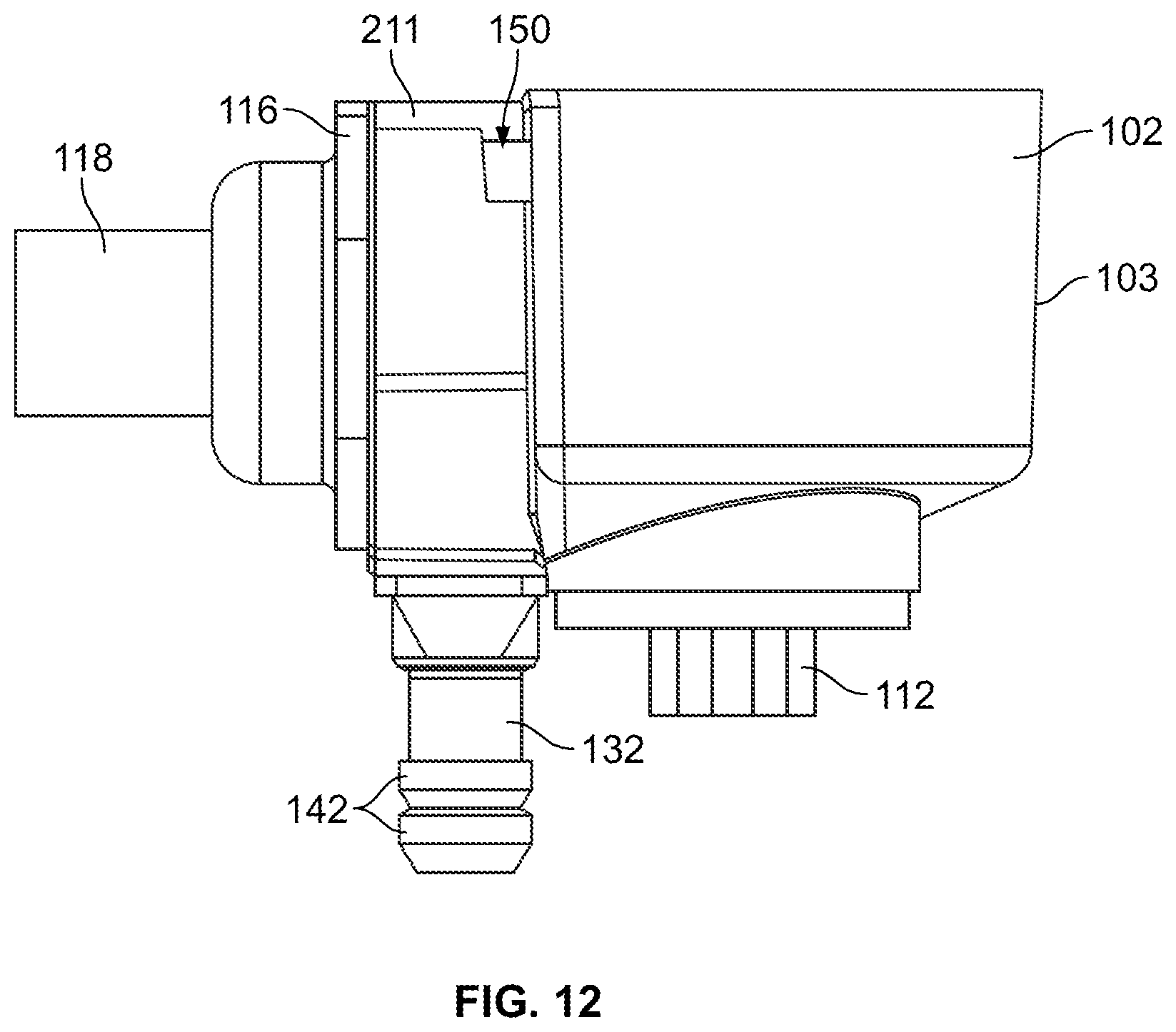 Patent US12105544 Figure 8 – Non-vented, semi-automated water drain valve system