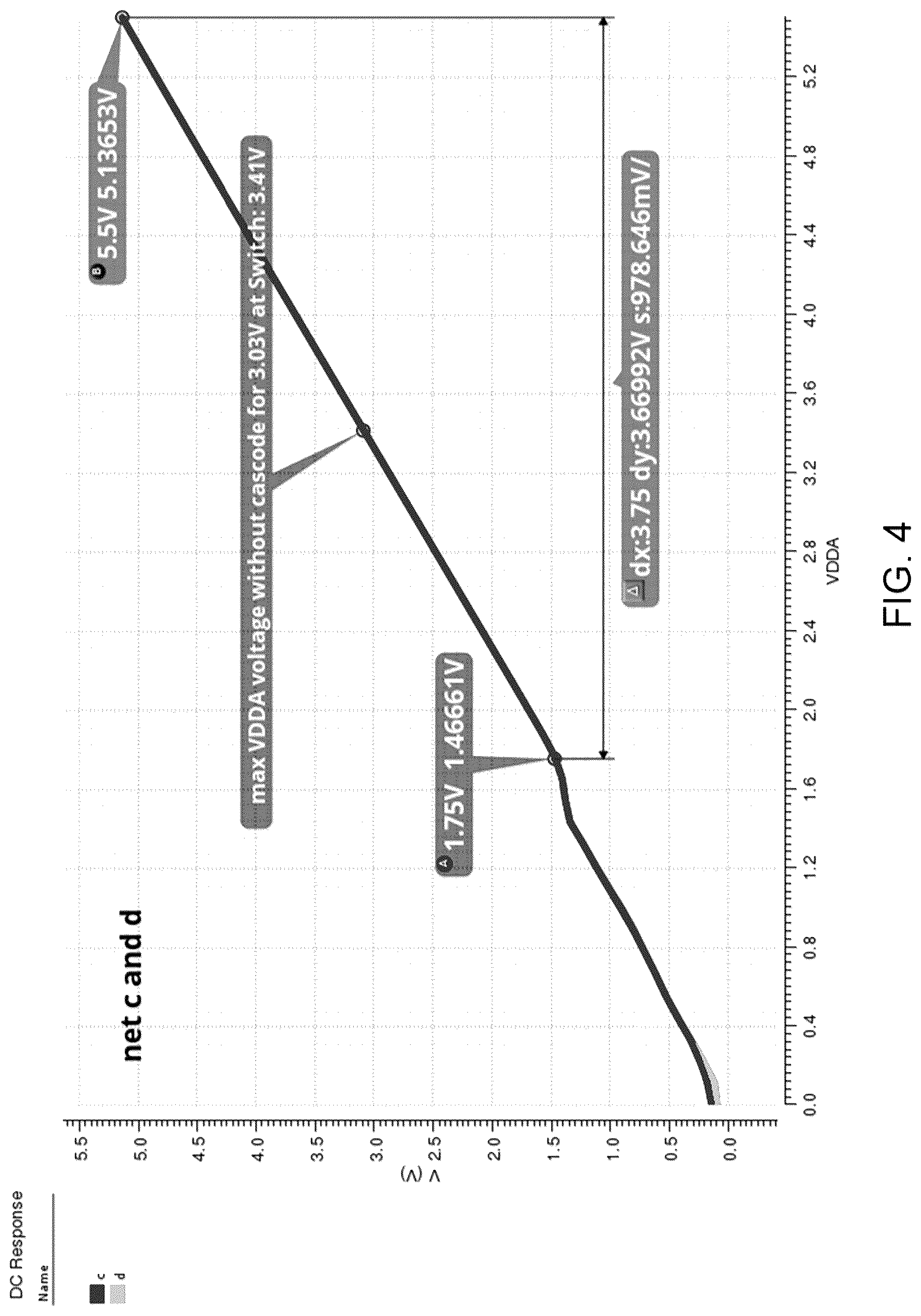 Patent US12105549 Figure 4 – Voltage reference with chopper circuit