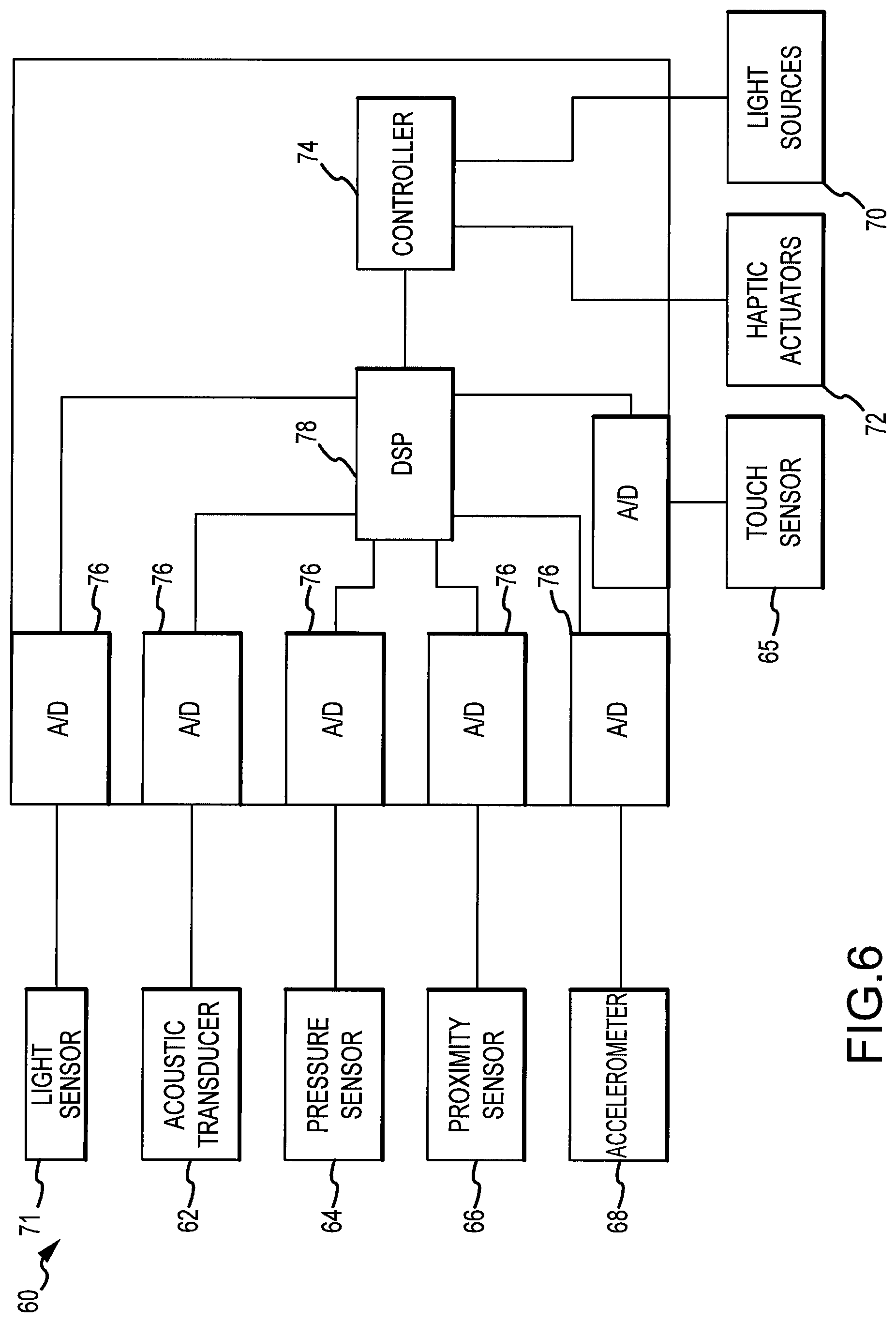 Patent US12105557 Figure 4 – Housing as an I/O device
