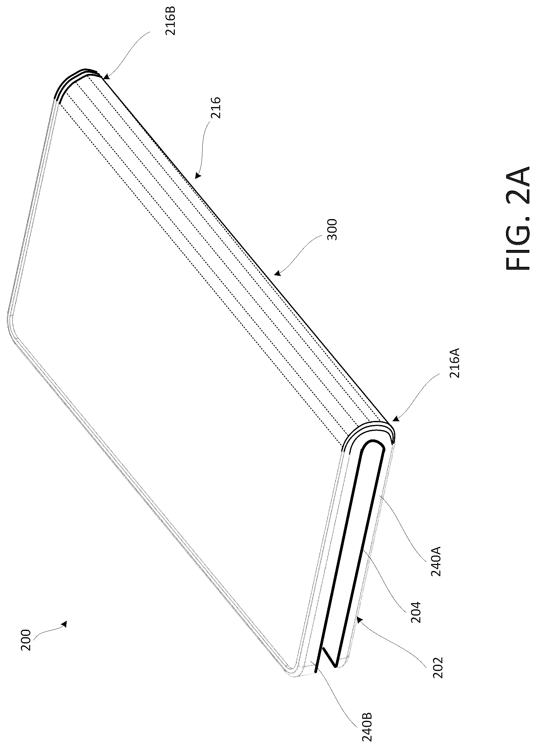 Patent US12105559 Figure 2 – 2-axis soft hinge mechanism and foldable device having same