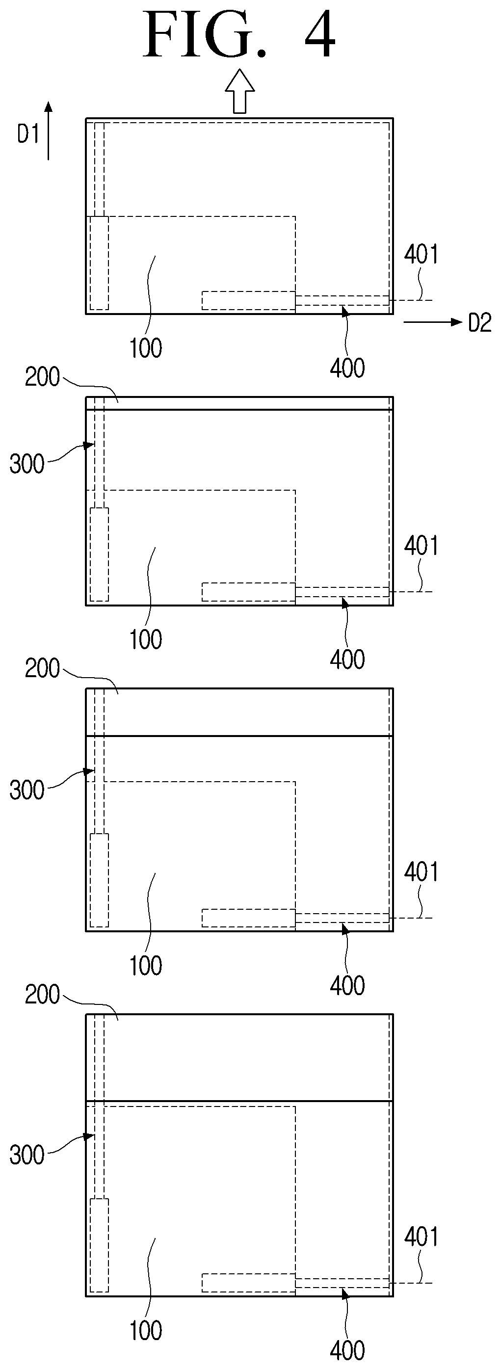 Patent US12105560 Figure 4 – Multi-directional extension apparatus and method