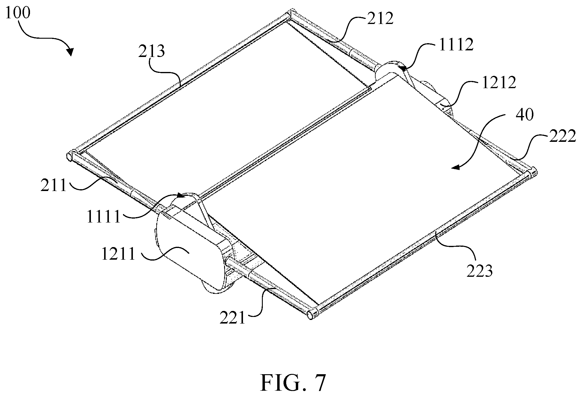 Patent US12105561 Figure 5 – Rollable display device