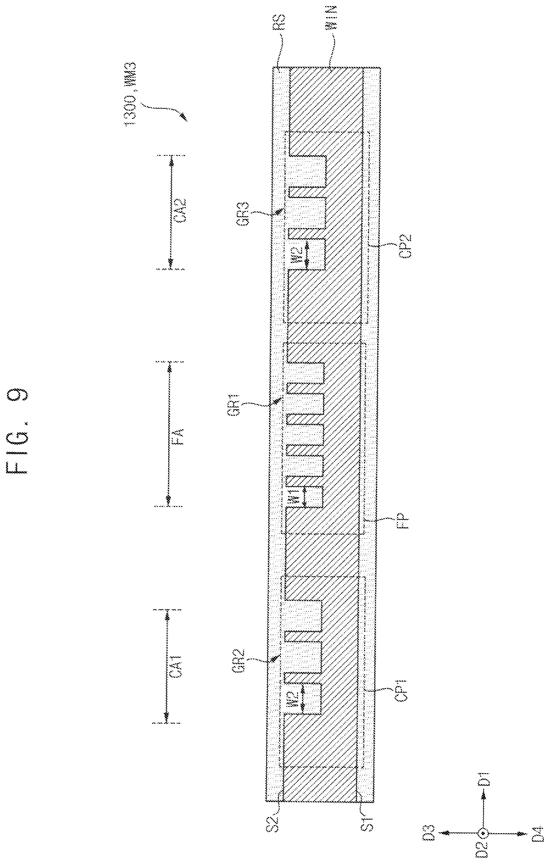 Patent US12105564 Figure 9 – Display device